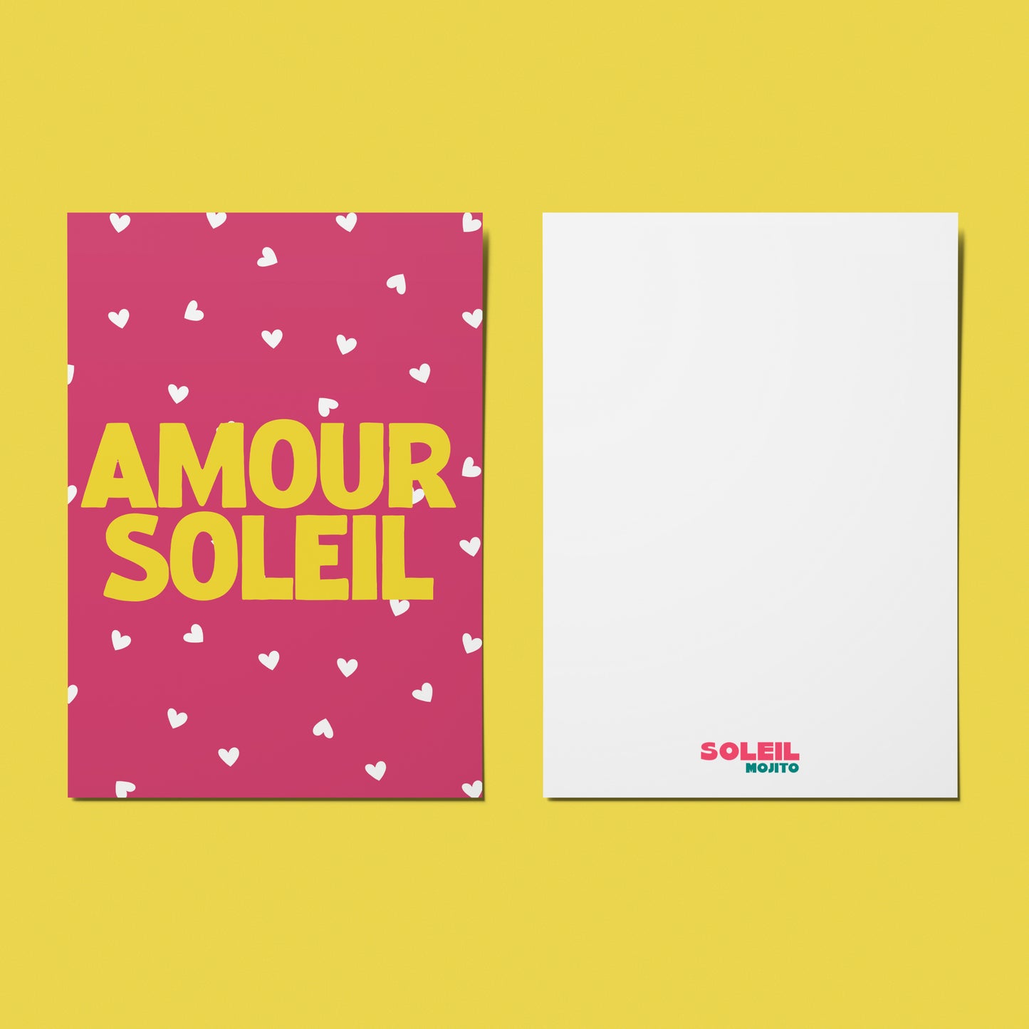 CARTE - AMOUR SOLEIL