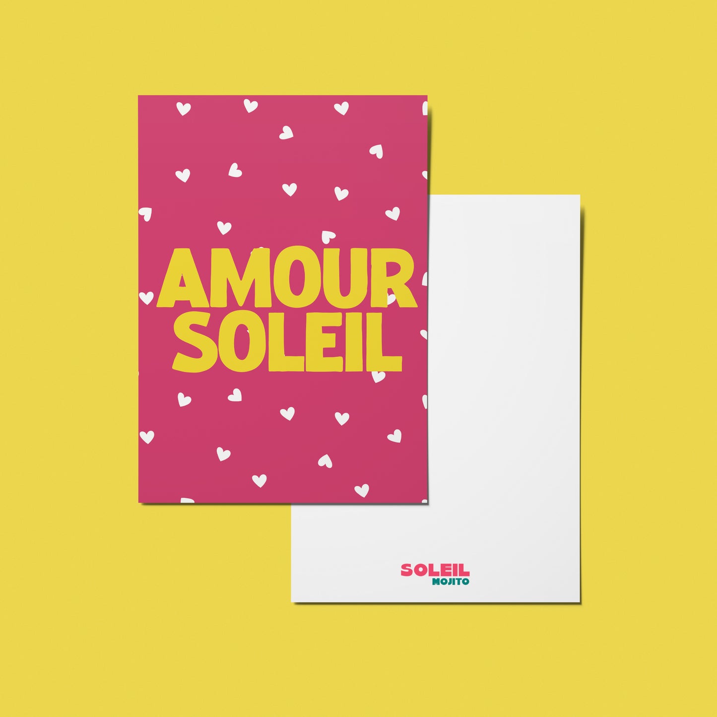 CARTE - AMOUR SOLEIL