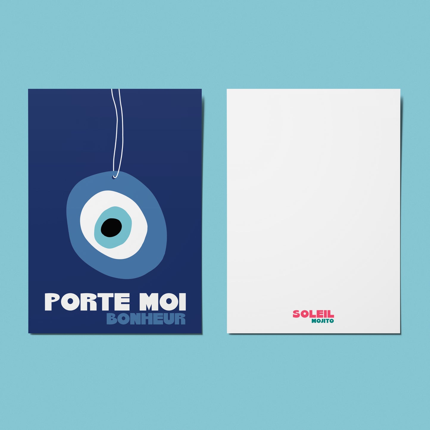 CARTE - PORTE MOI BONHEUR