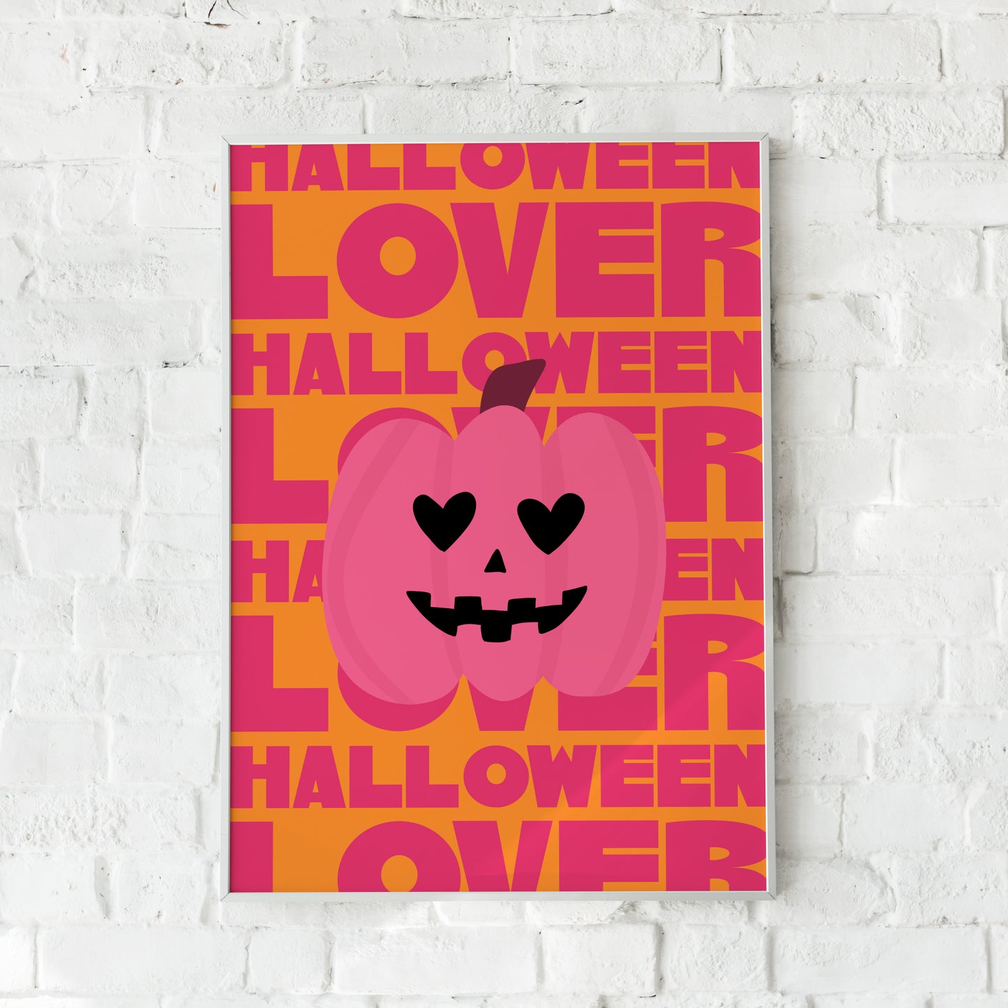 AFFICHE HALLOWEEN LOVER