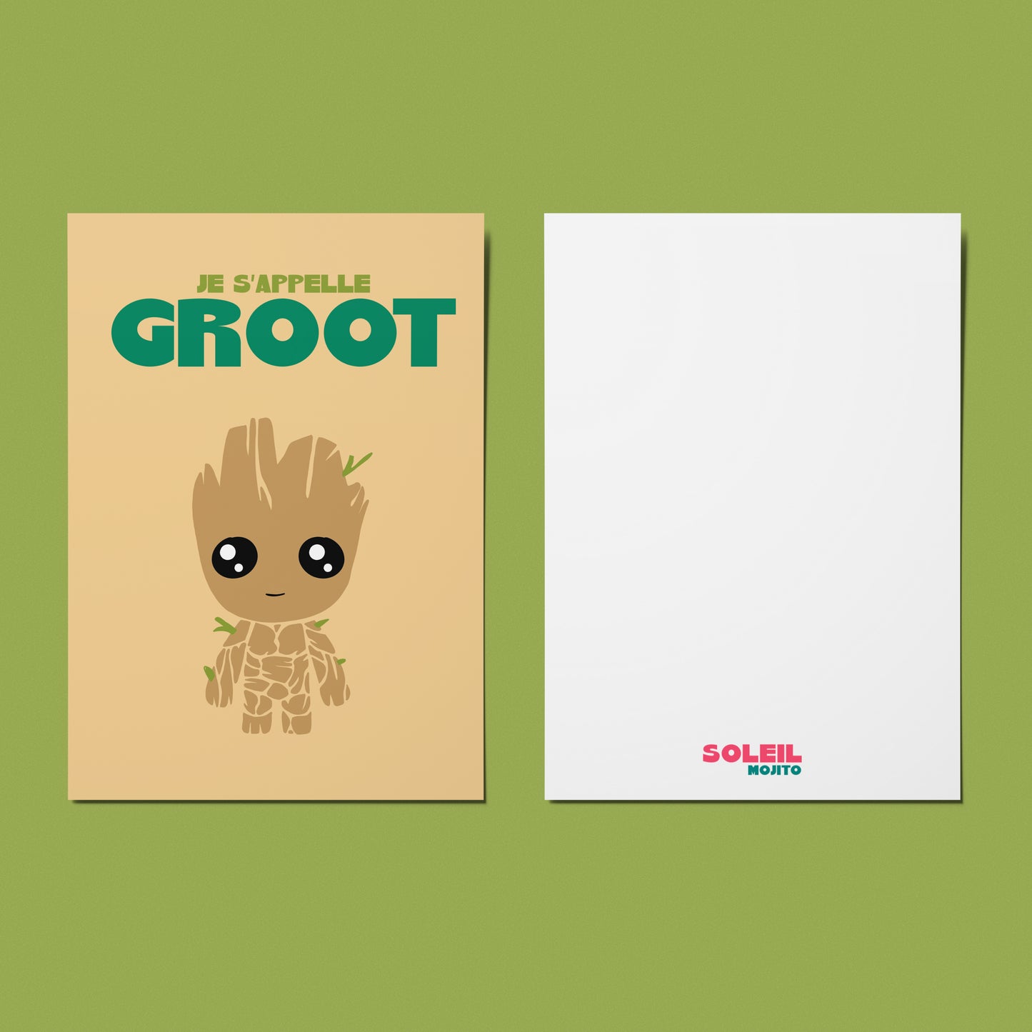CARTE - JE S'APPELLE GROOT