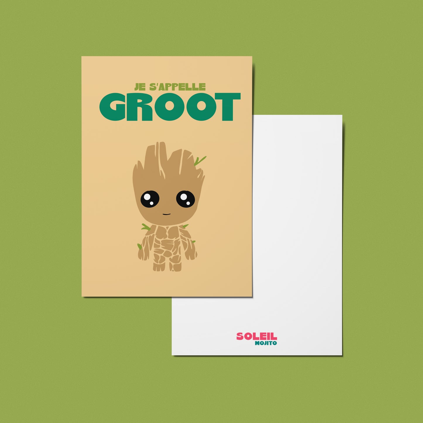 CARTE - JE S'APPELLE GROOT