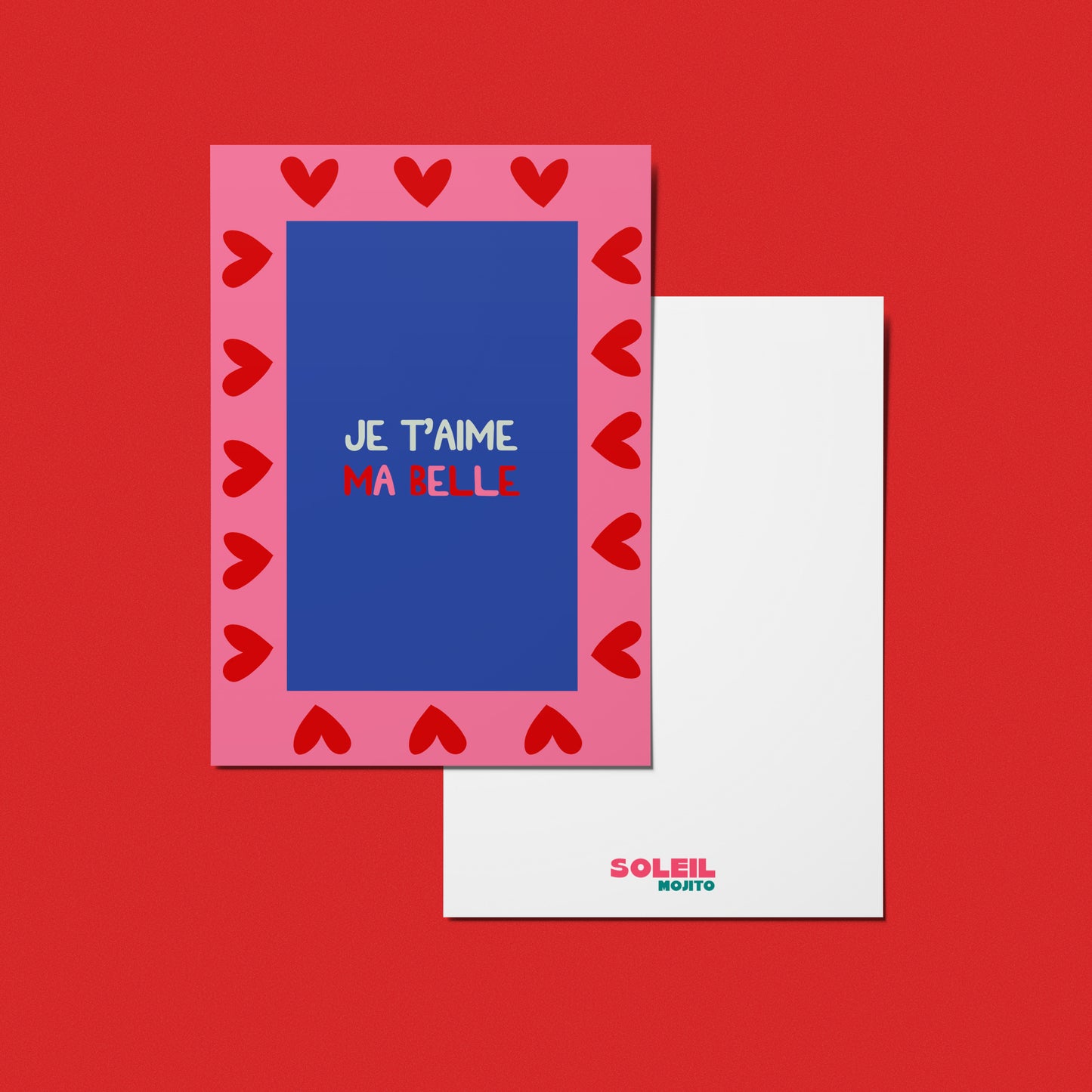 CARTE - MA BELLE
