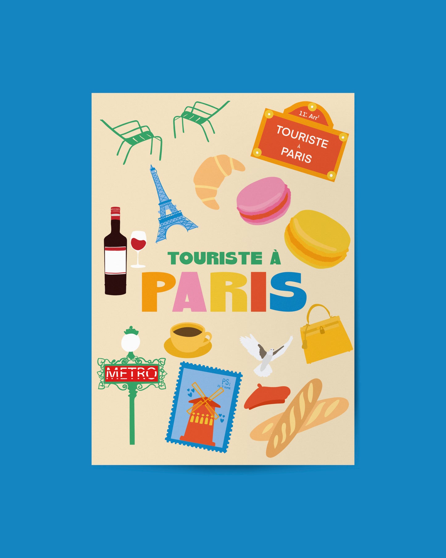 TOURISTE À PARIS