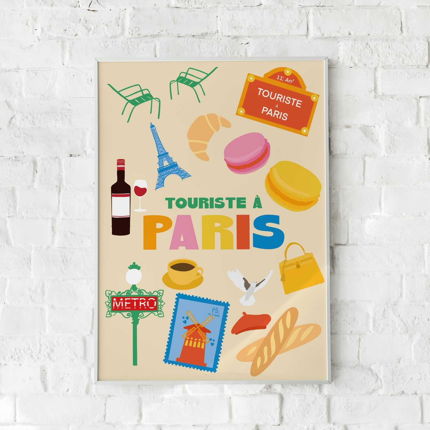 TOURISTE À PARIS