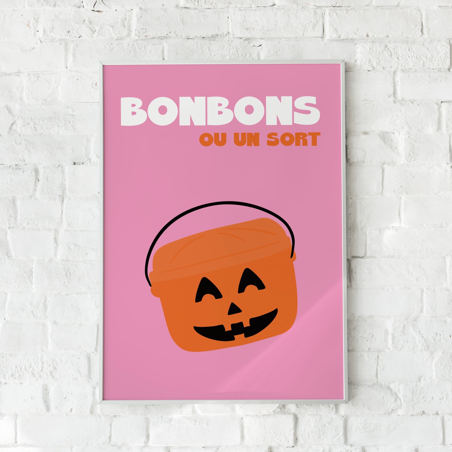 AFFICHE BONBONS OU UN SORT