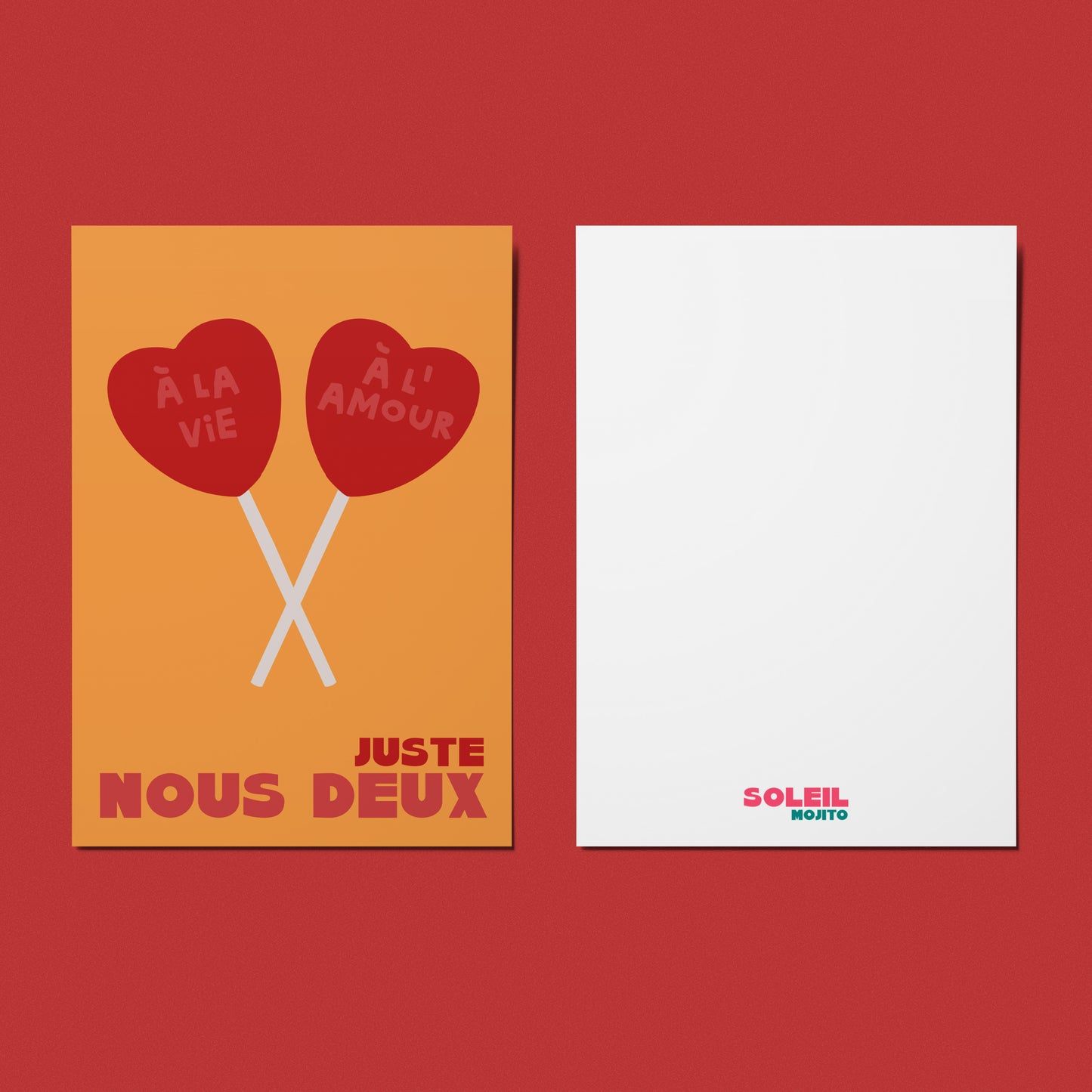 CARTE - JUSTE NOUS DEUX