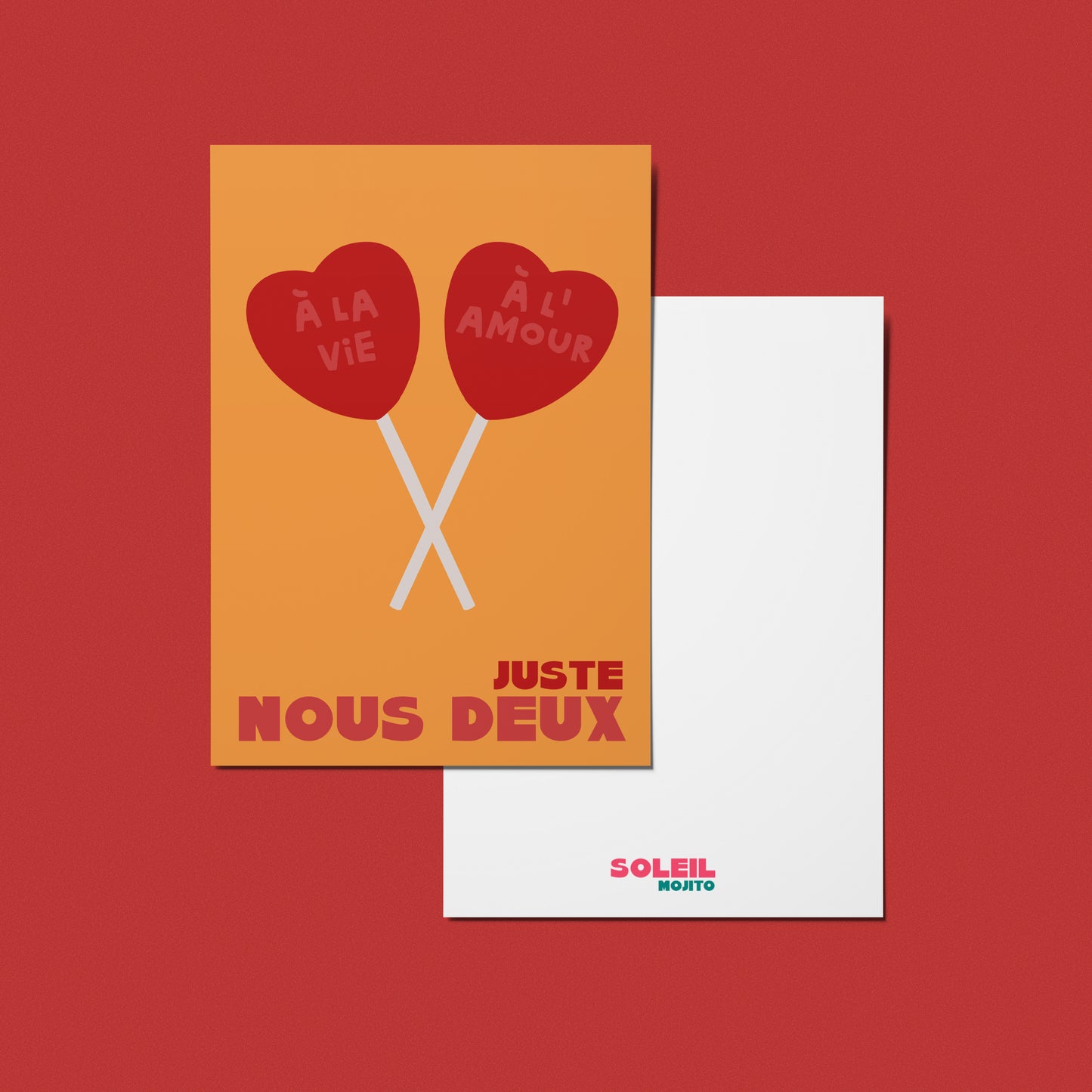 CARTE - JUSTE NOUS DEUX