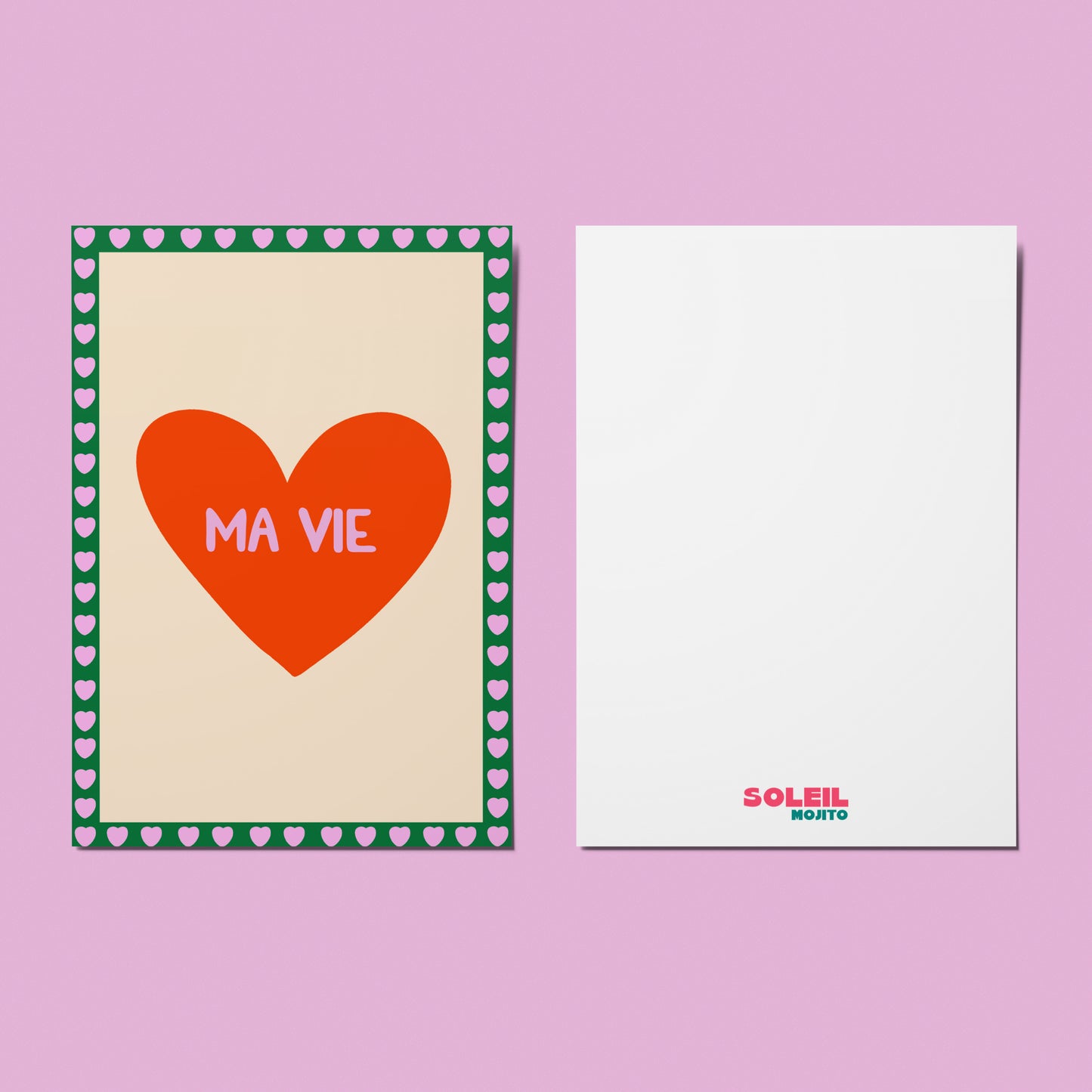 CARTE - MA VIE