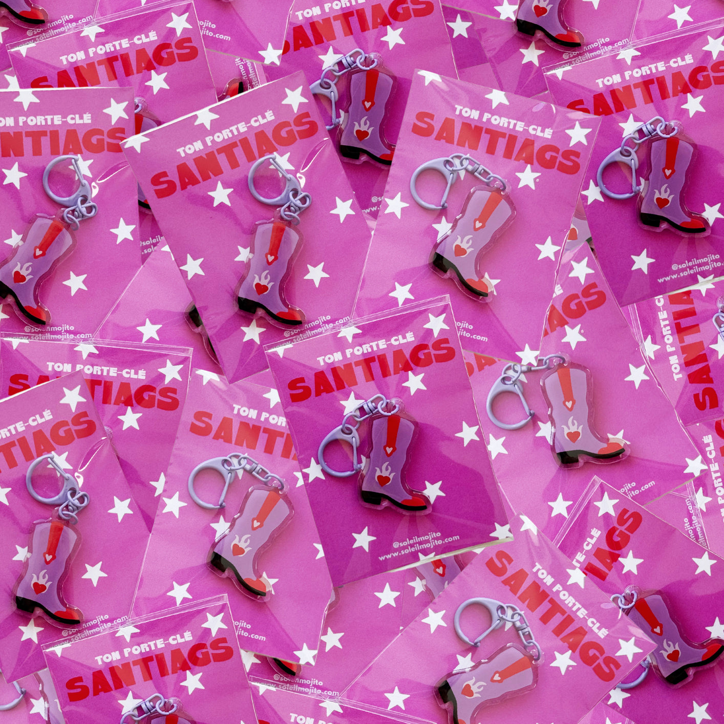 Porte-clés Santiag lover