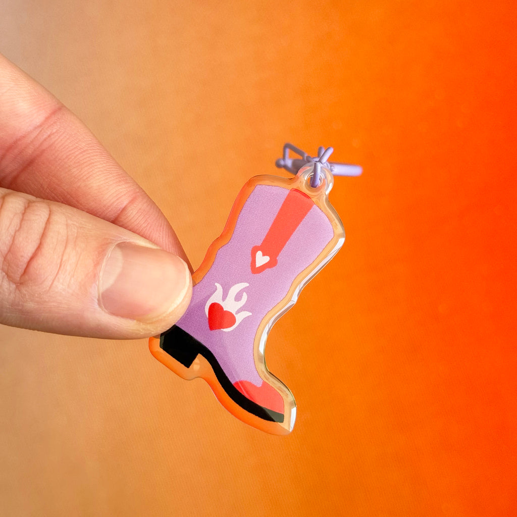 Porte-clés Santiag lover