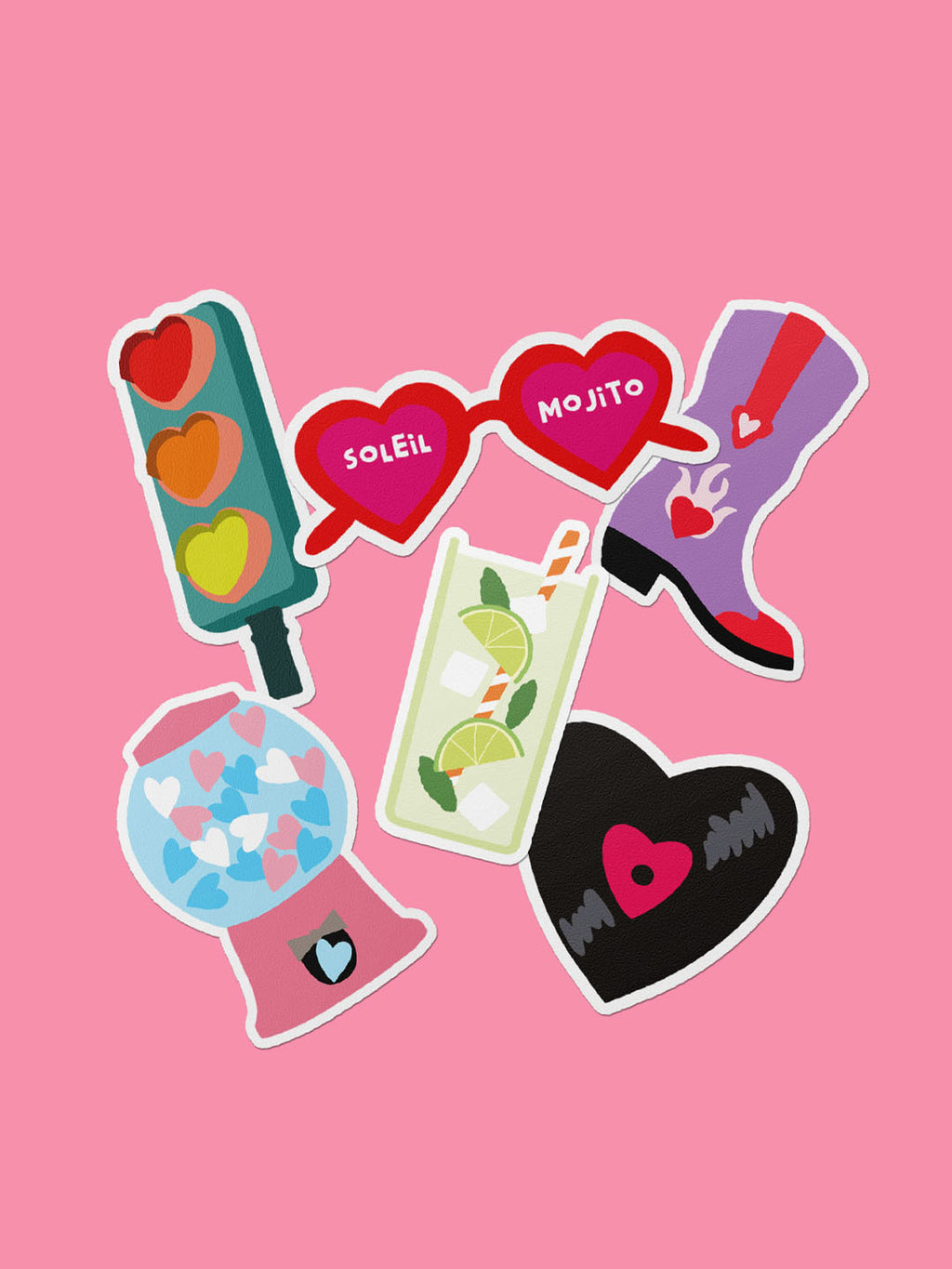 Pack Stickers en folie