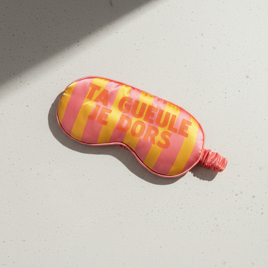 MASQUE DE NUIT - TA GUEULE JE DORS