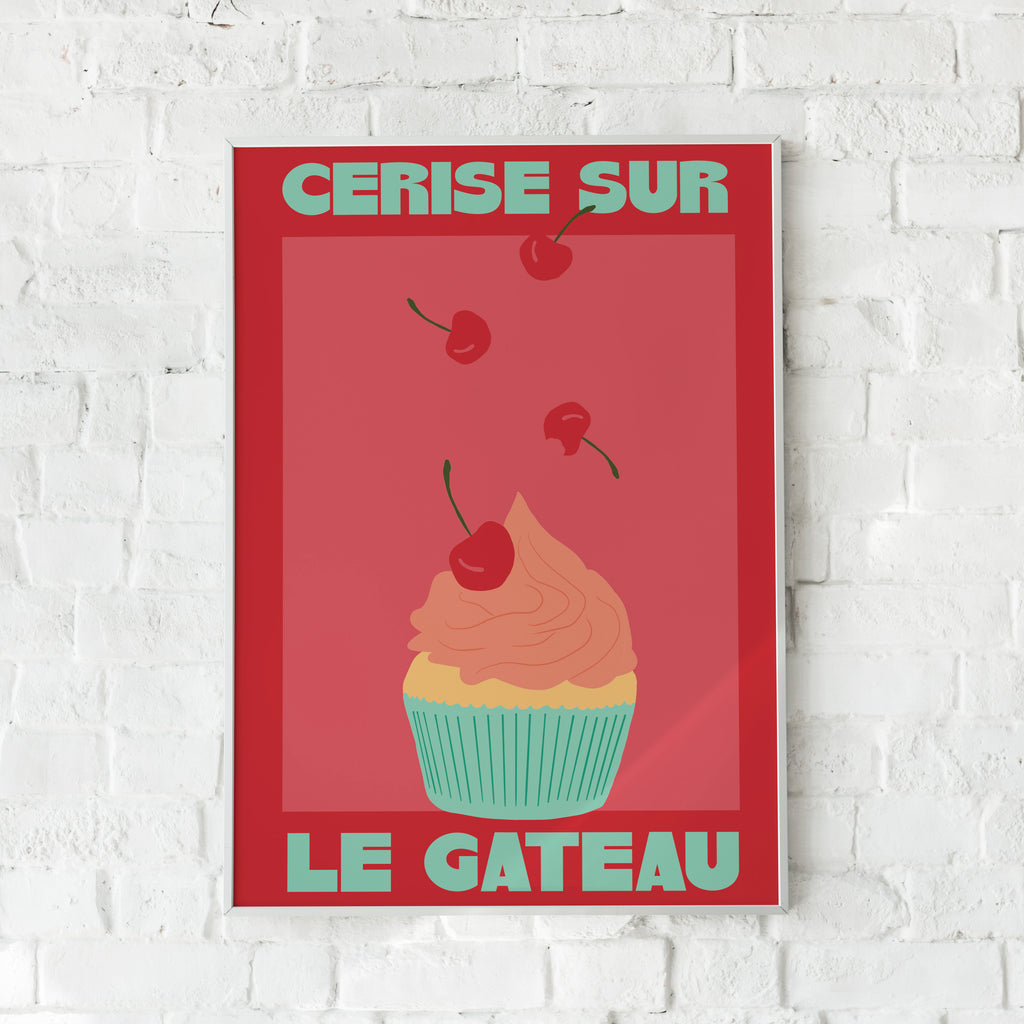 CERISE SUR LE GATEAU