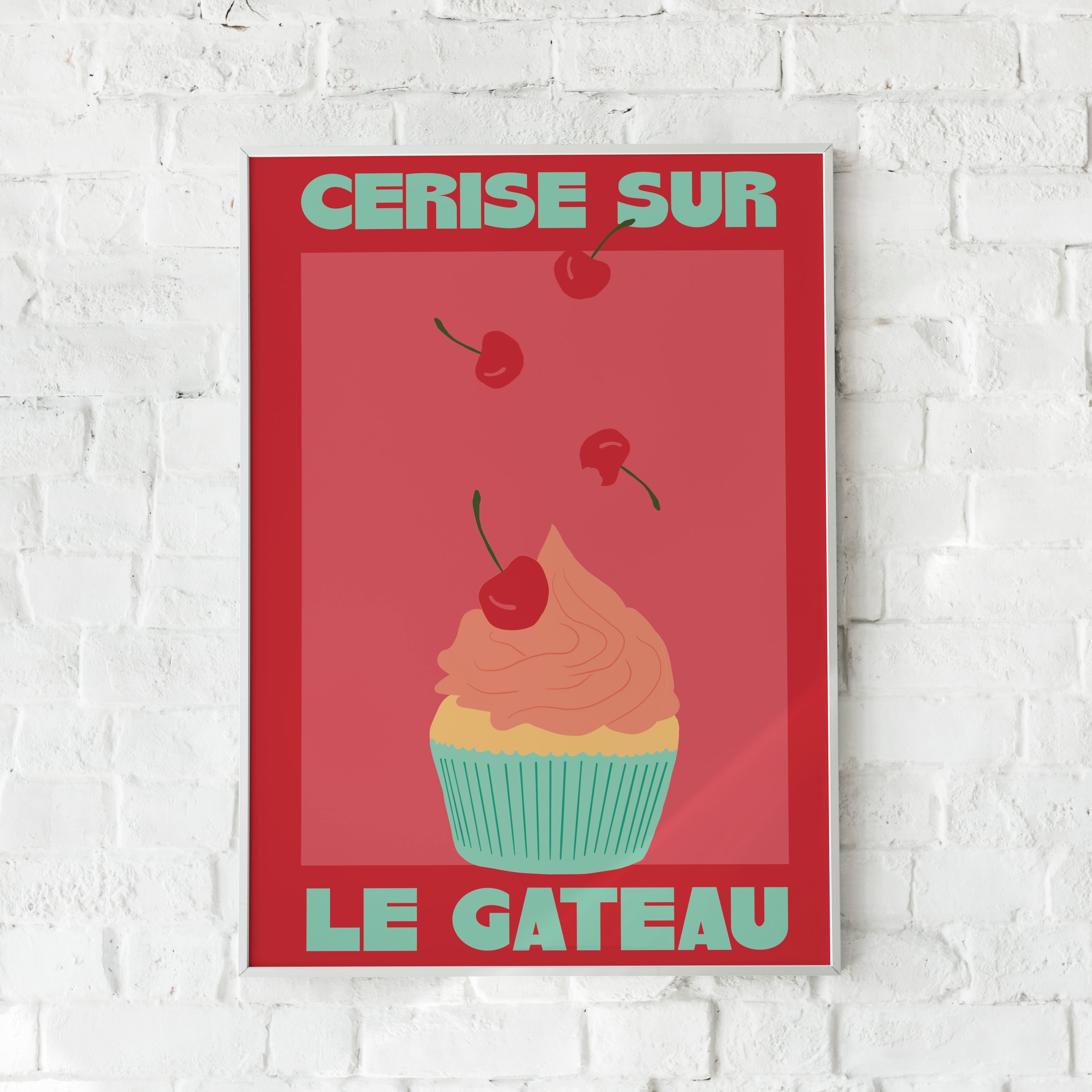 CERISE SUR LE GATEAU