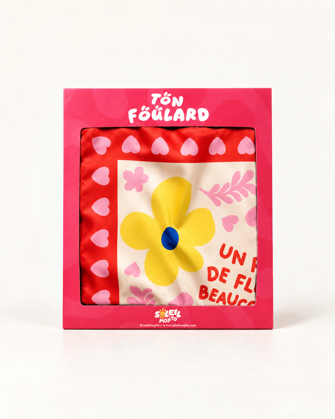 SCARF - FLOWERS AND LOVE