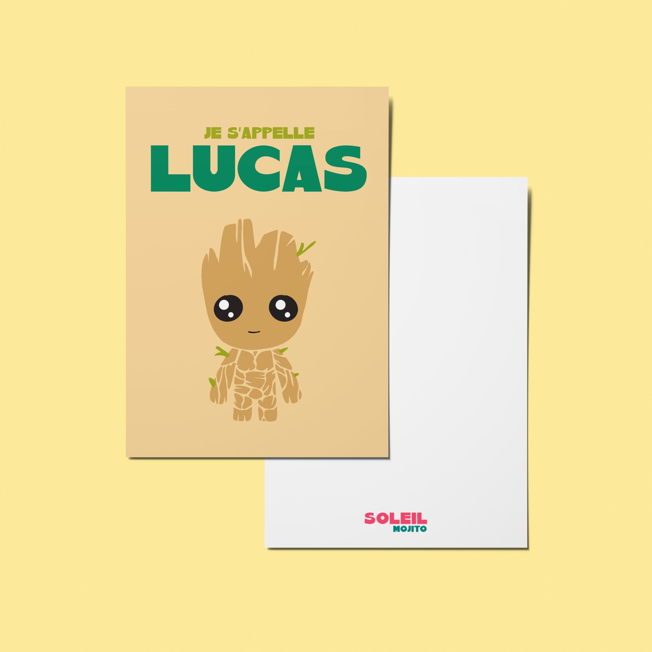 CARTE - JE S'APPELLE GROOT