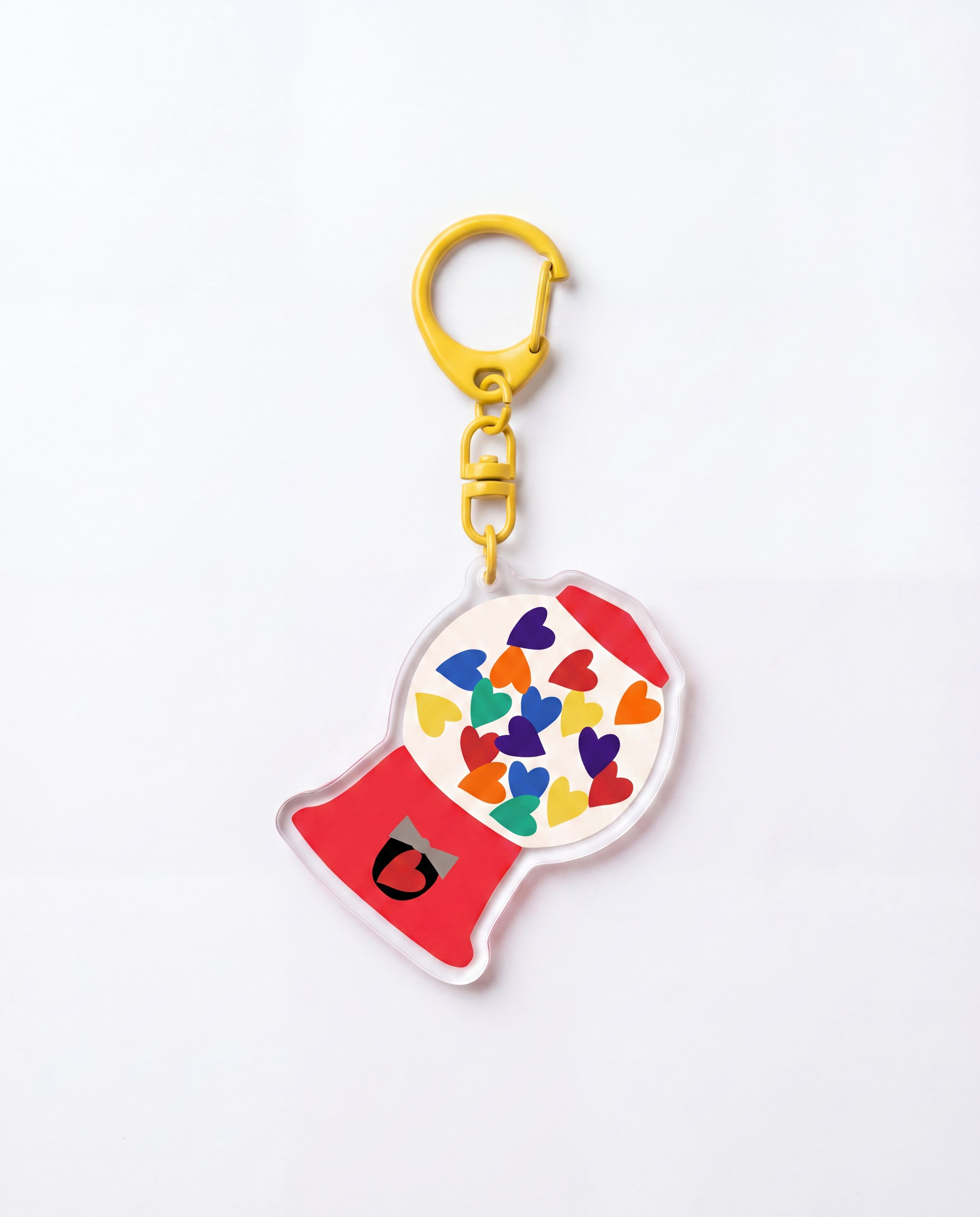 Porte-clés Machine coeur