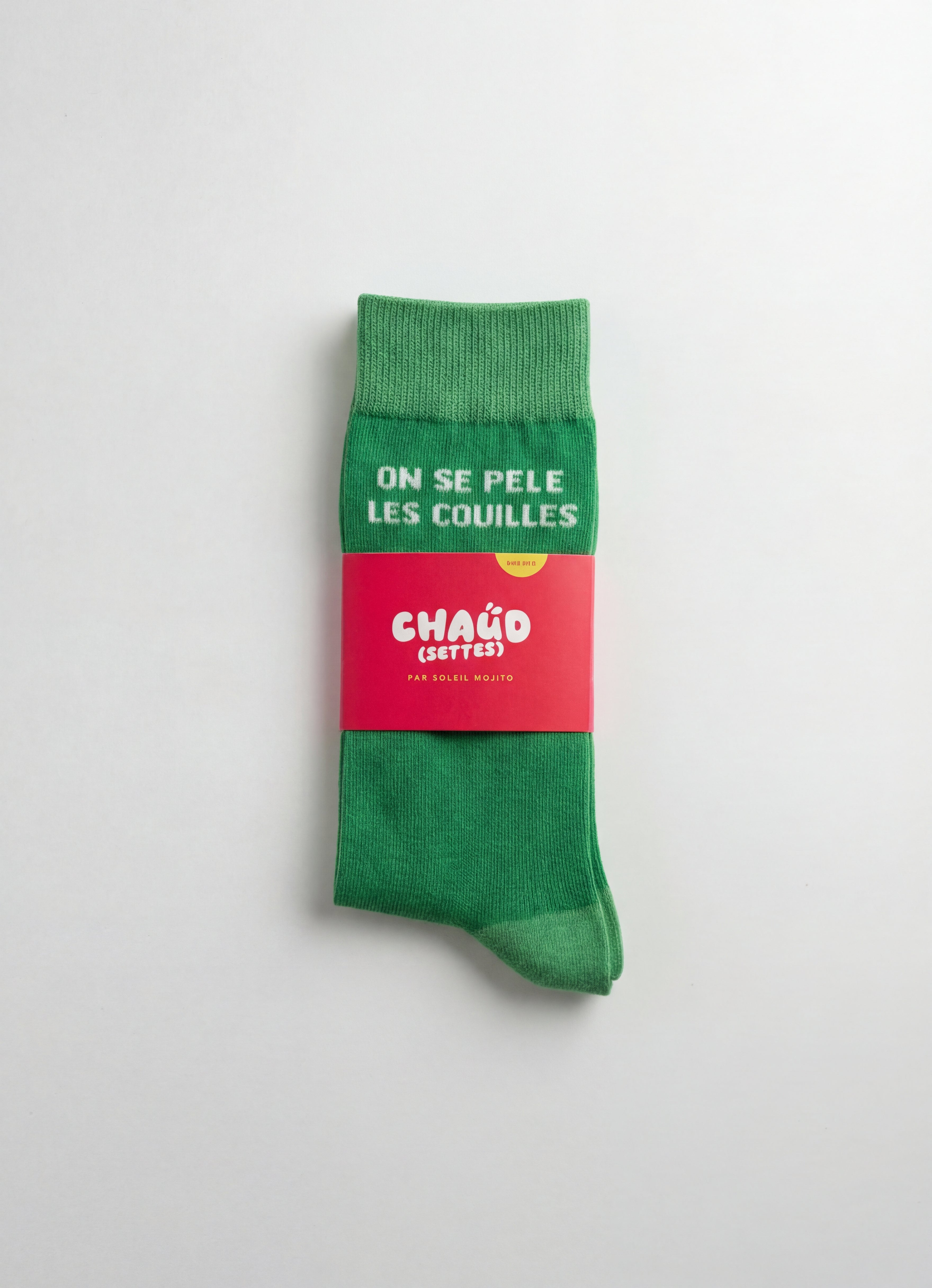 CHAUSSETTES - ON SE PÈLE LES COUILLES