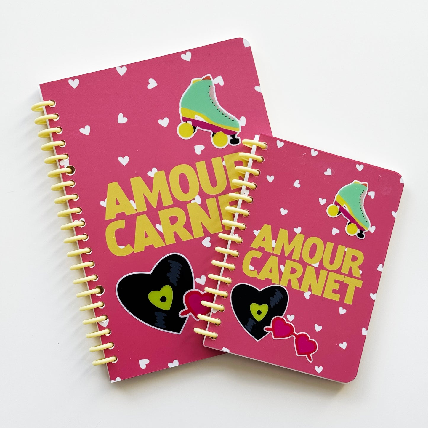 Amour carnet rose