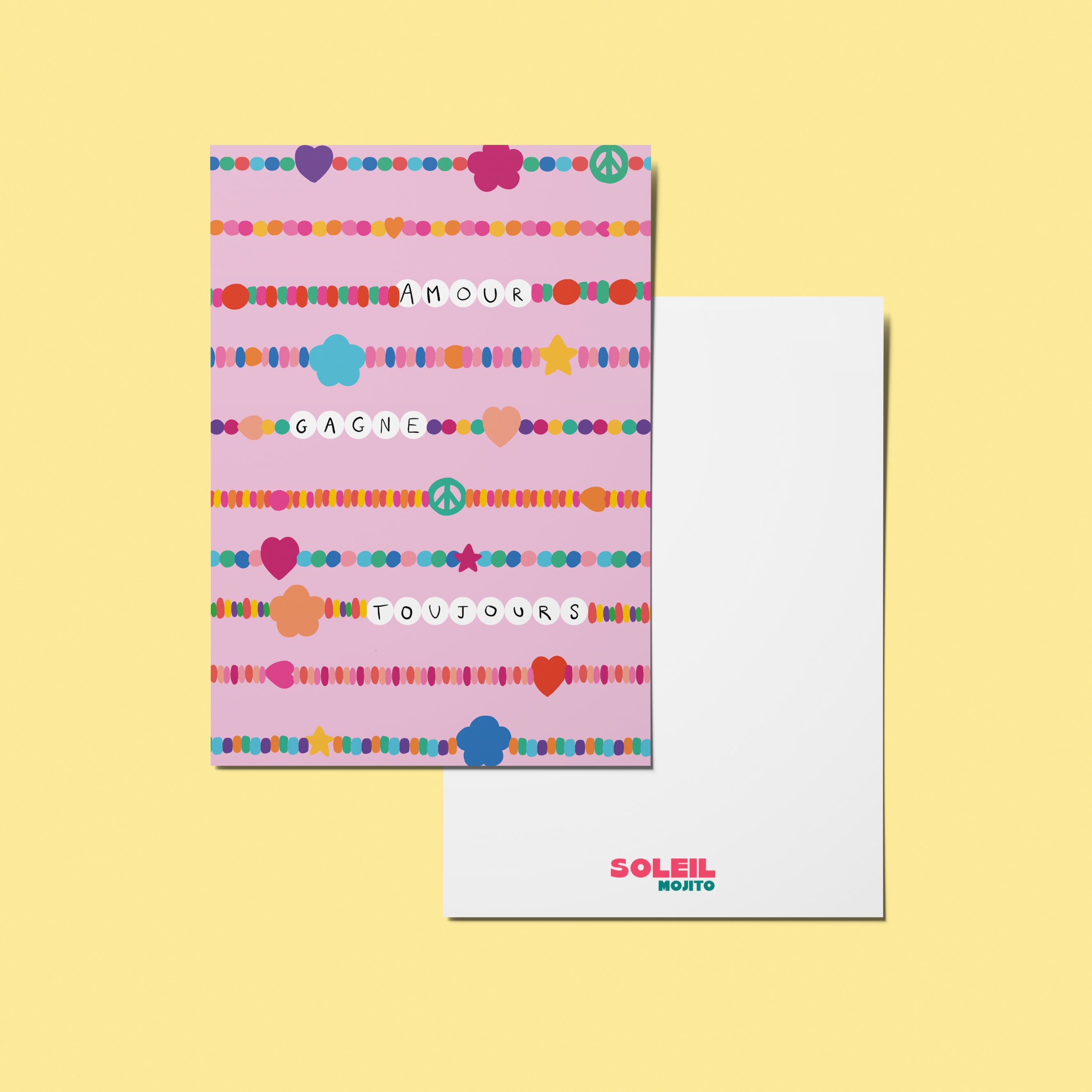 CARTE - AMOUR GAGNE TOUJOURS