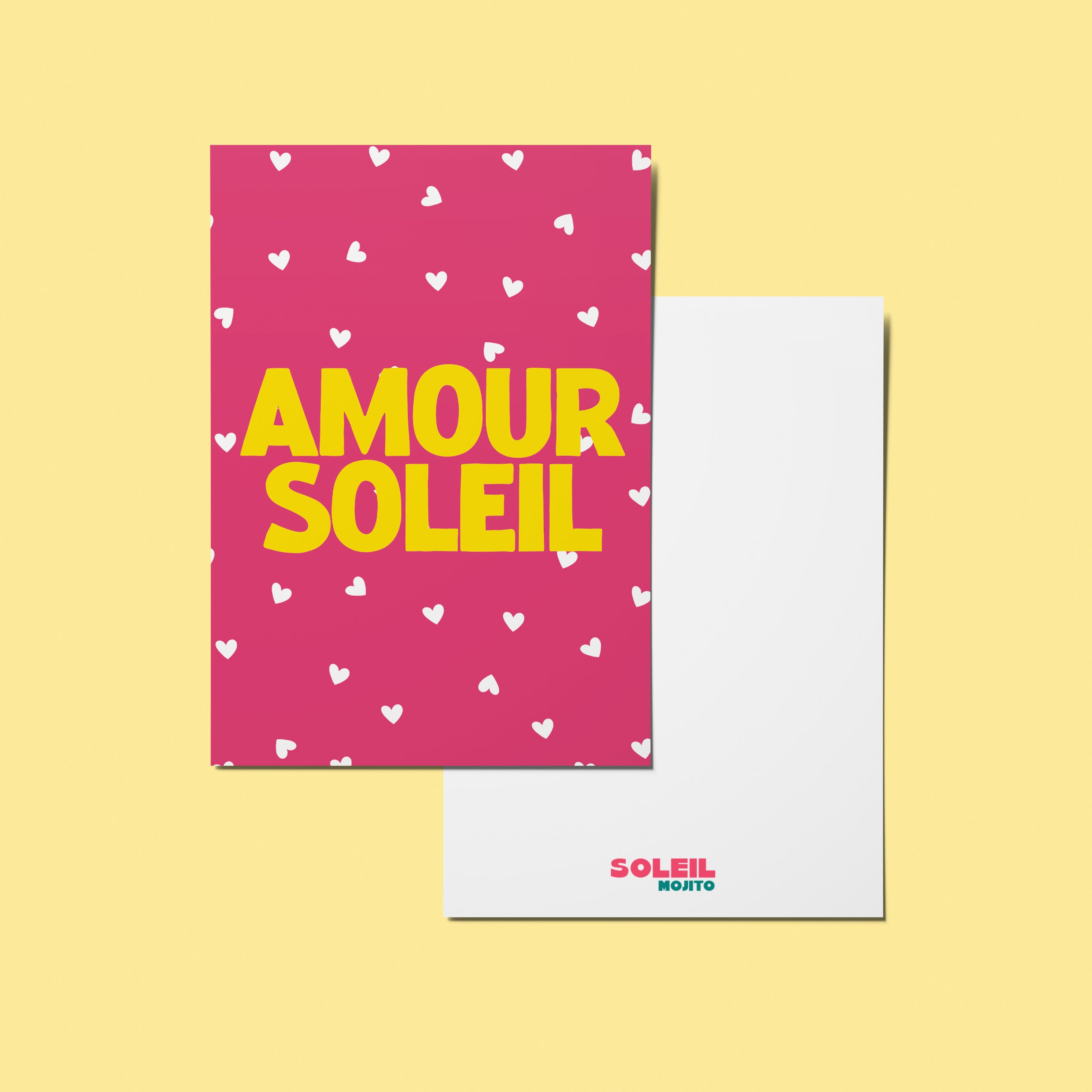 CARTE - AMOUR SOLEIL