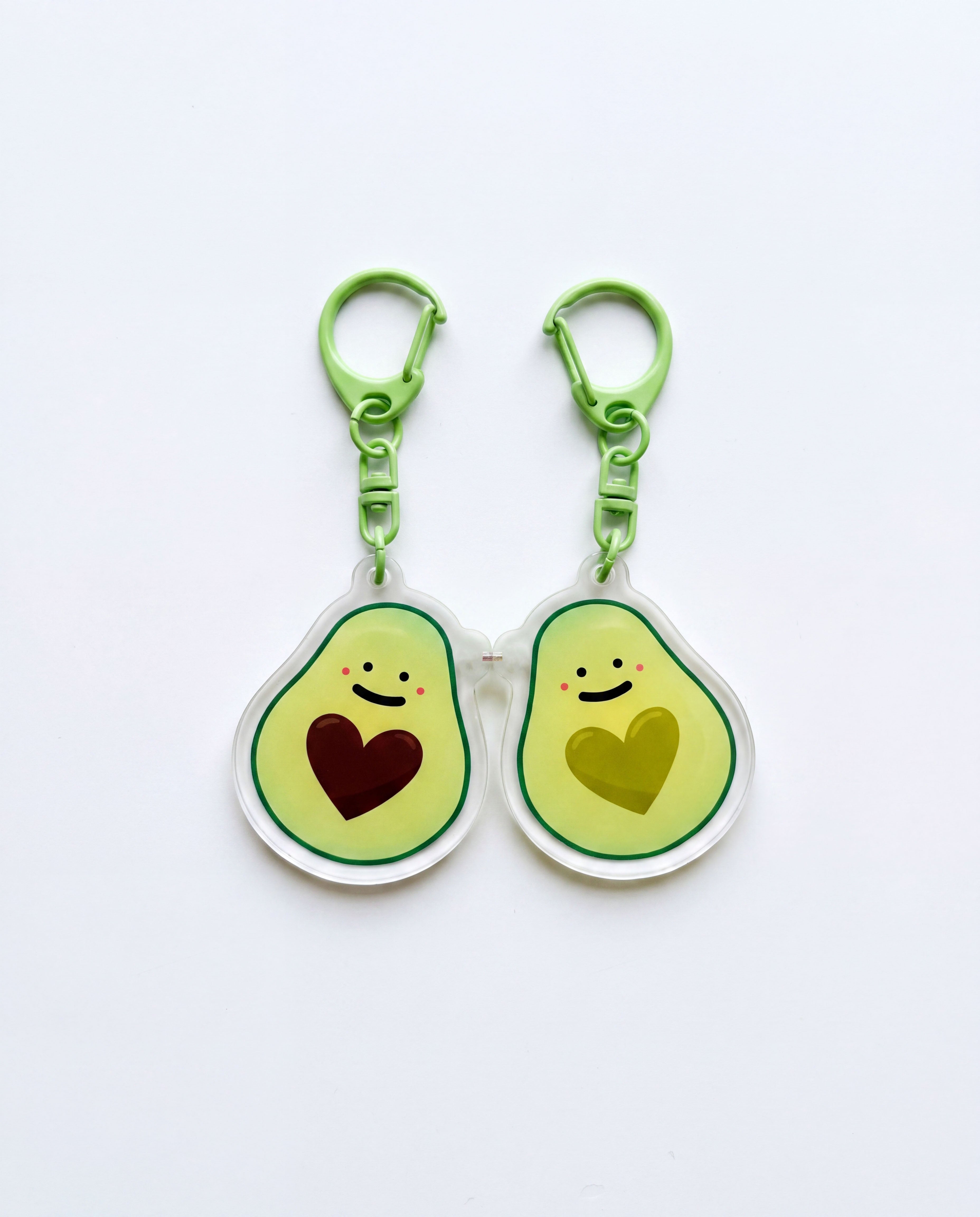 Porte-clés double Avocat