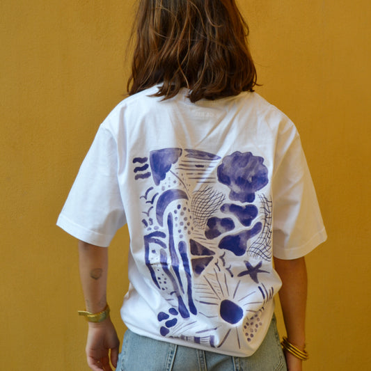 T-SHIRT SOLEIL BLEU