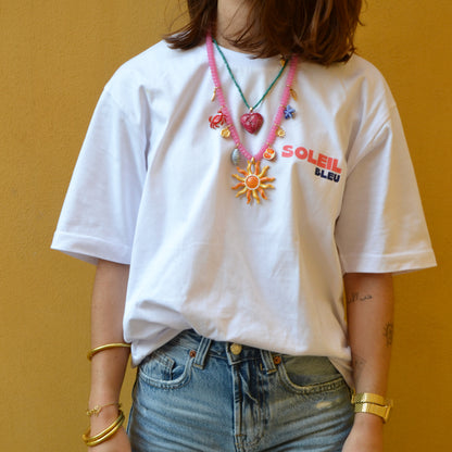 T-SHIRT SOLEIL BLEU