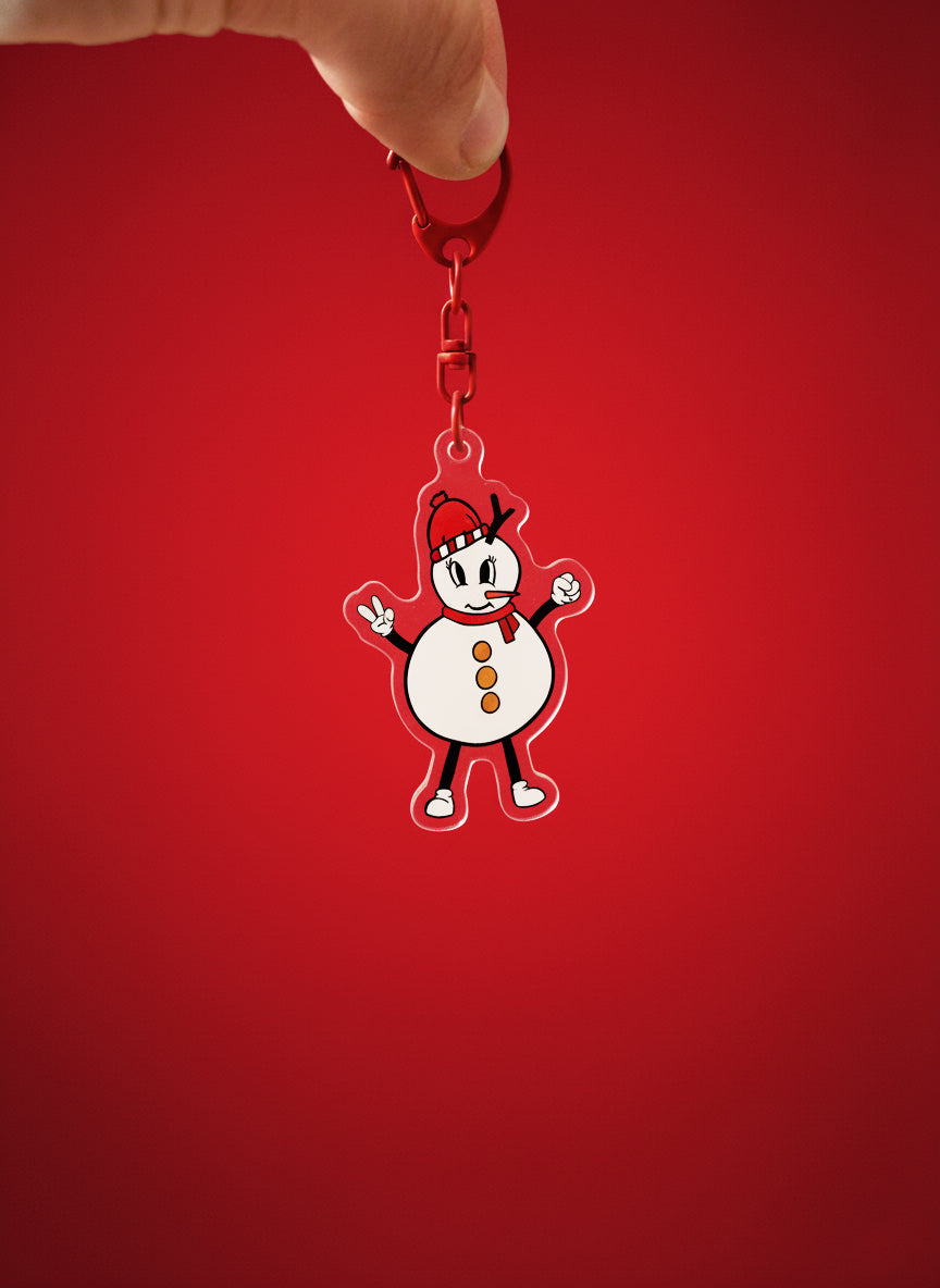 Porte-clés Bonhomme de neige