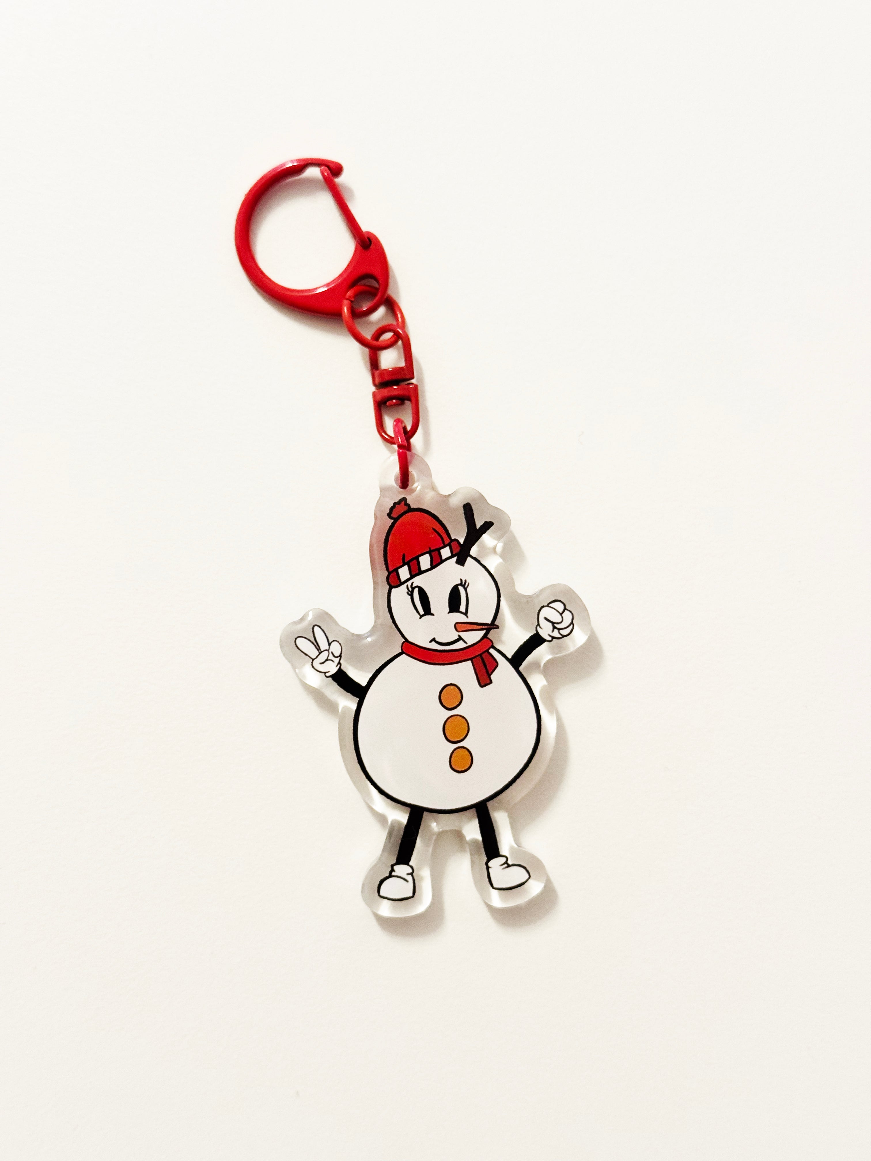 Porte-clés Bonhomme de neige