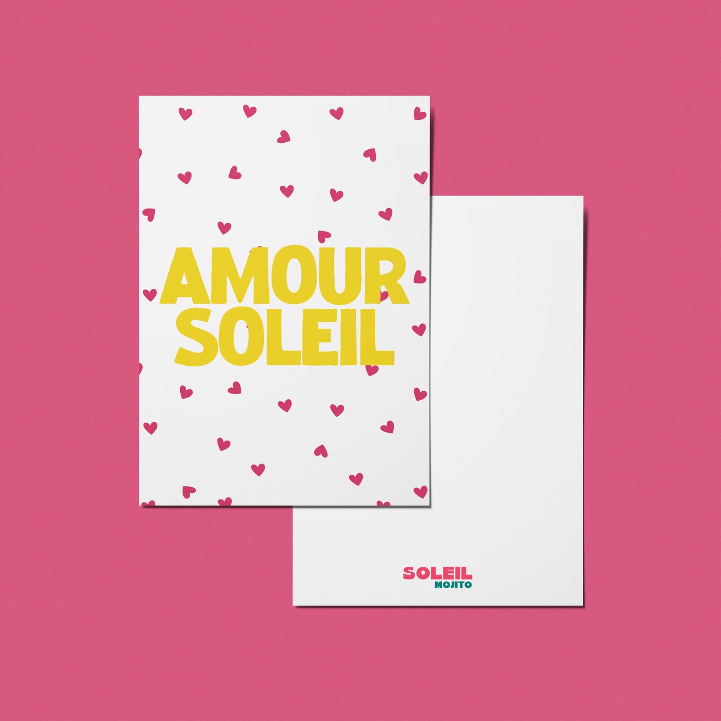 CARTE - AMOUR SOLEIL