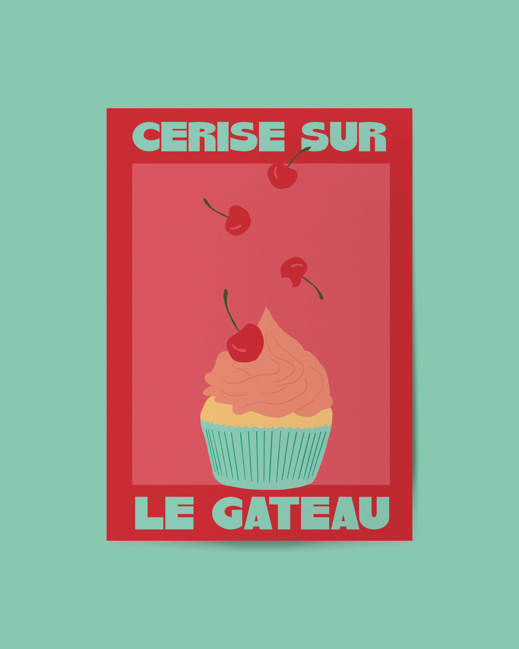 CERISE SUR LE GATEAU