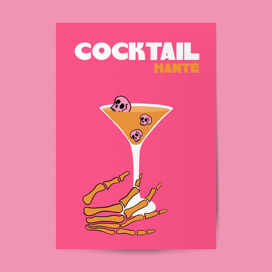 AFFICHE COCKTAIL HANTÉ