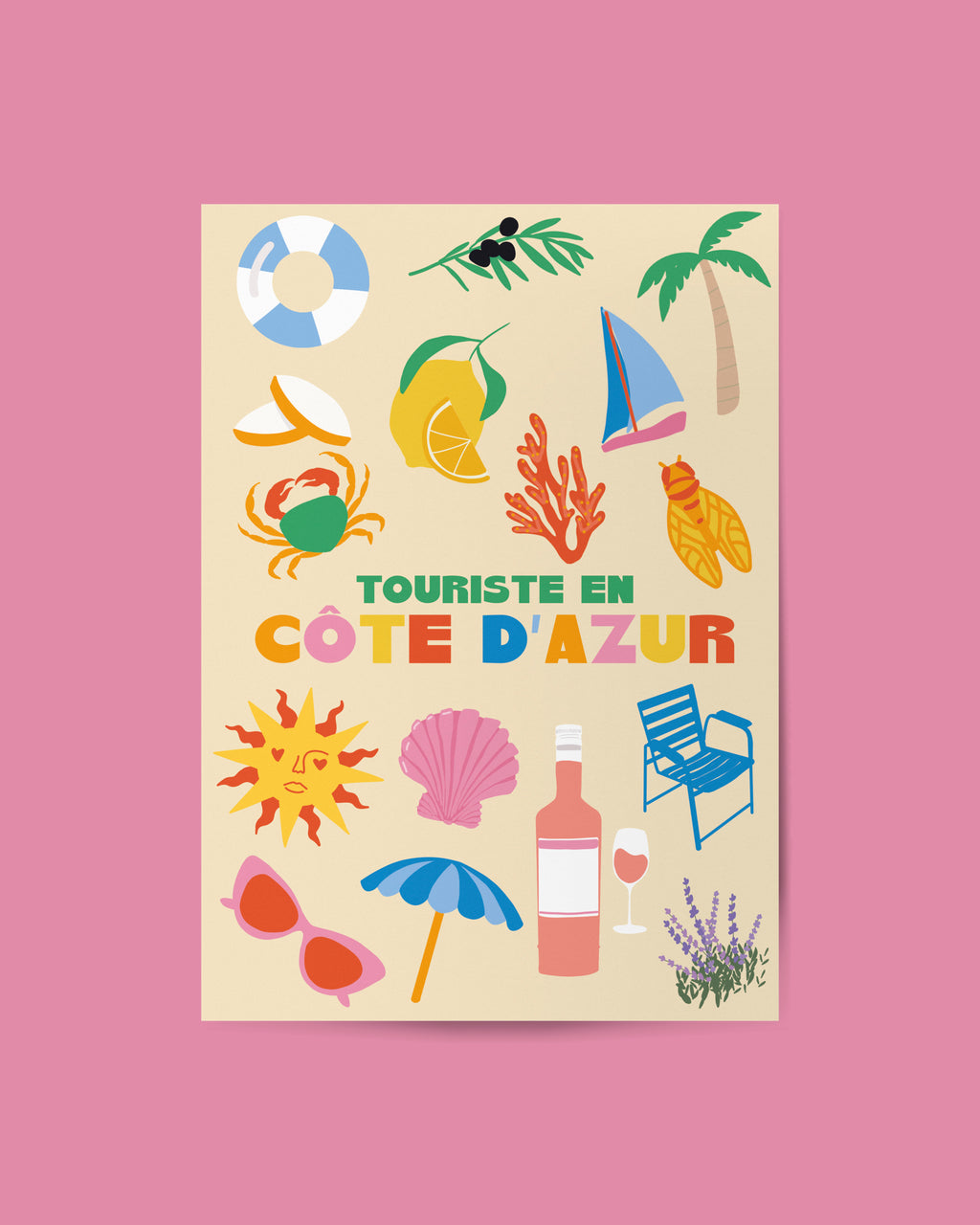 TOURISTE EN CÔTE D'AZUR