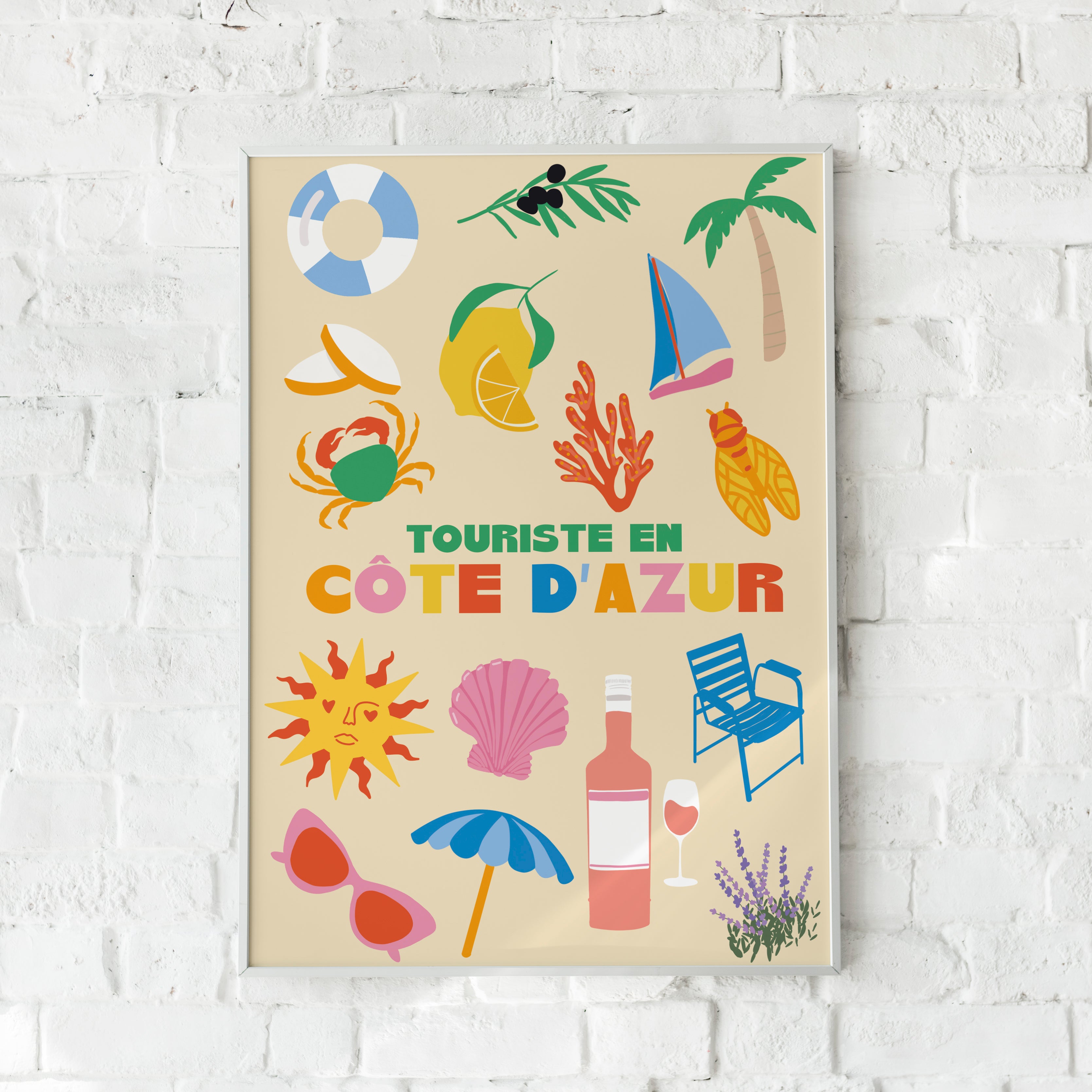 TOURISTE EN CÔTE D'AZUR