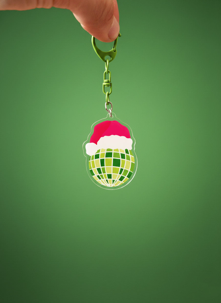 Porte-clés Boule disco