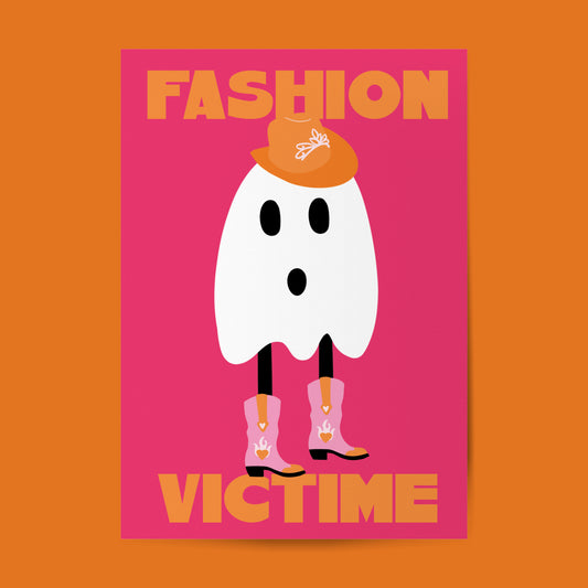 AFFICHE FASHION VICTIME