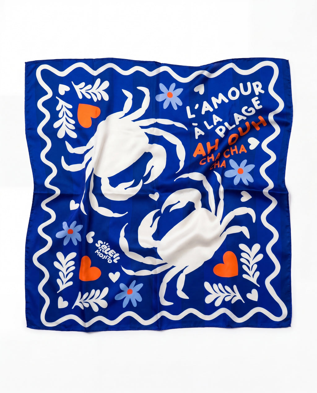 FOULARD - L'AMOUR À LA PLAGE