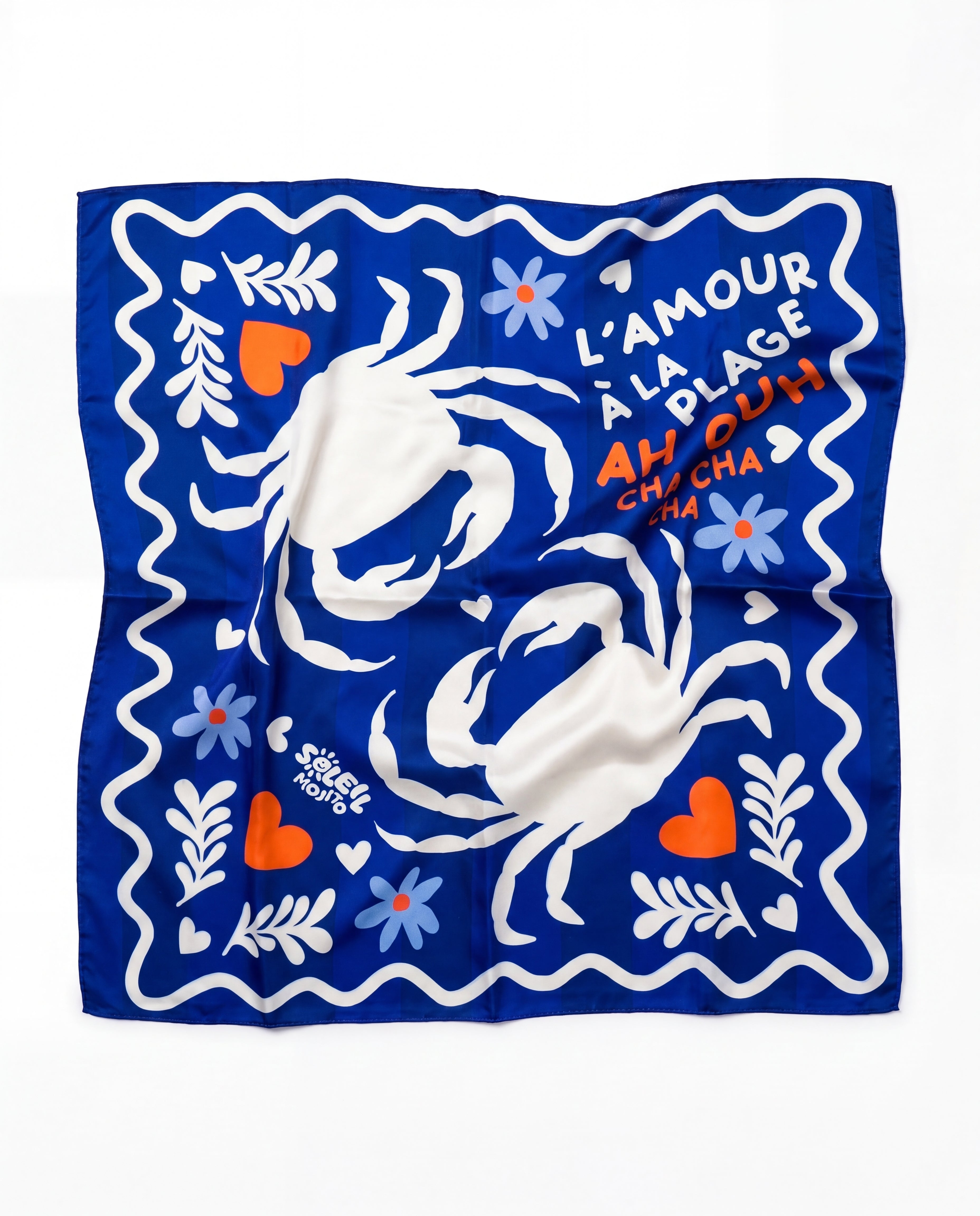 FOULARD - L'AMOUR À LA PLAGE