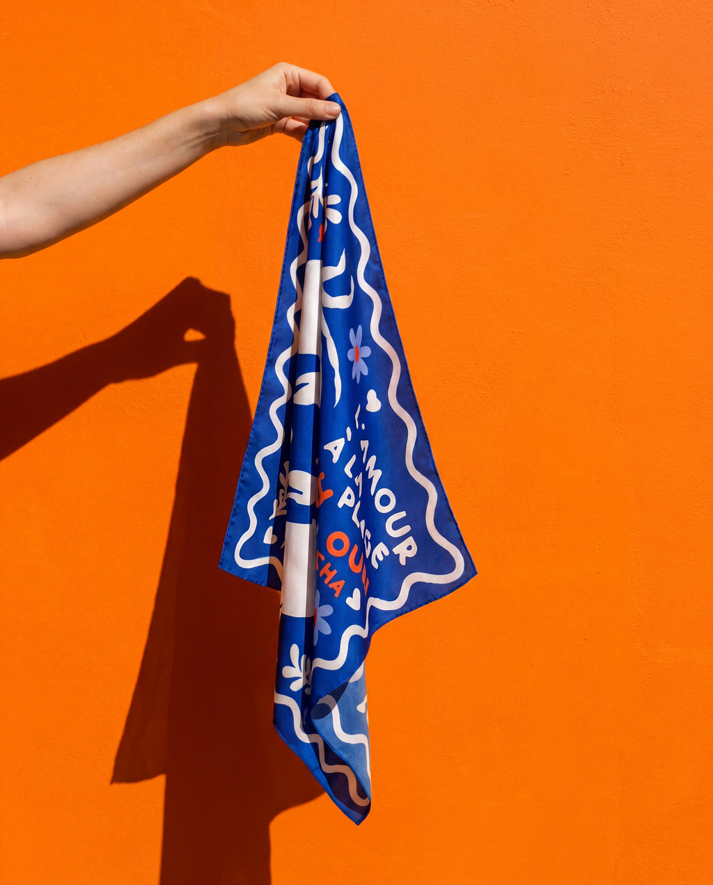 FOULARD - L'AMOUR À LA PLAGE