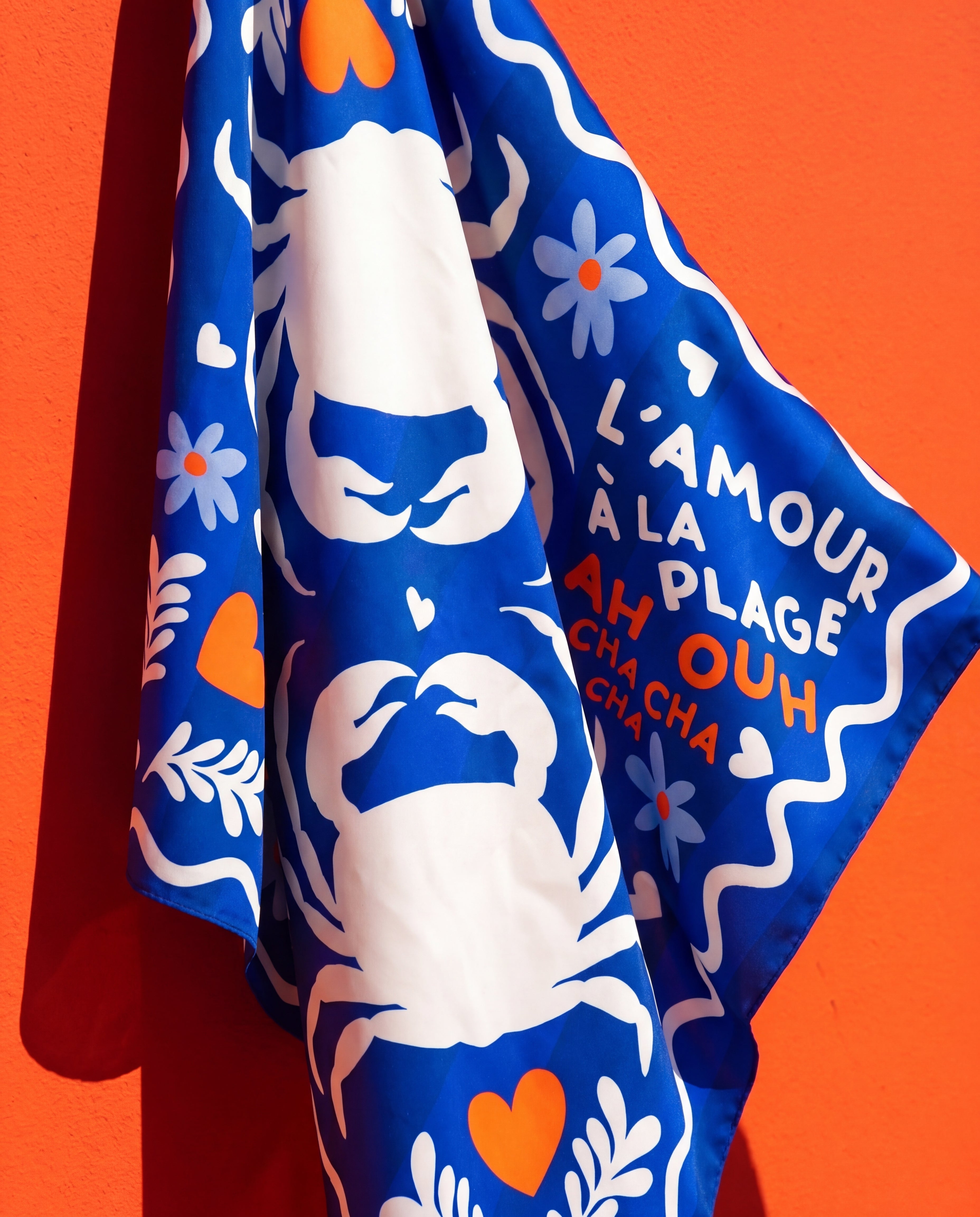 FOULARD - L'AMOUR À LA PLAGE
