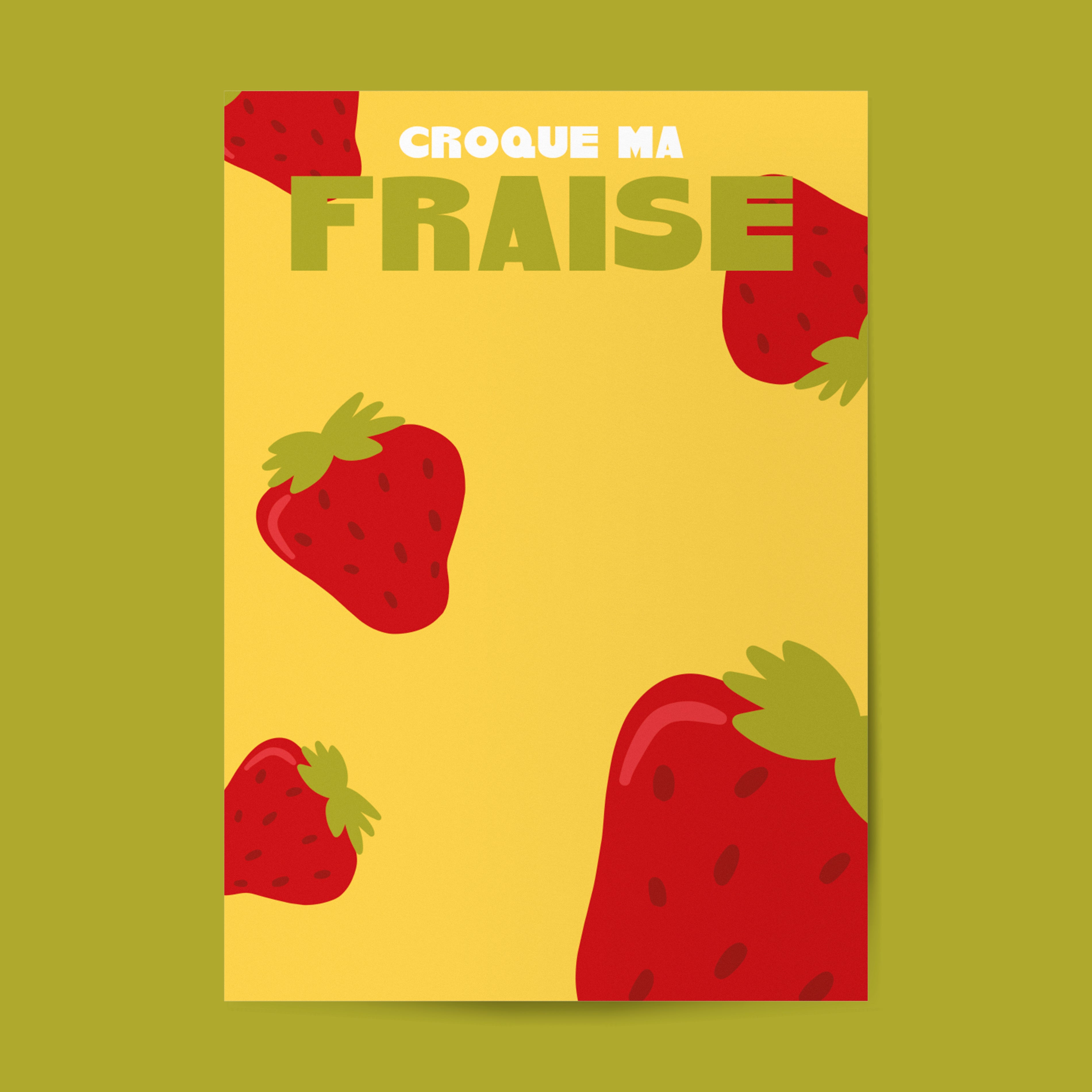 CROQUE MA FRAISE