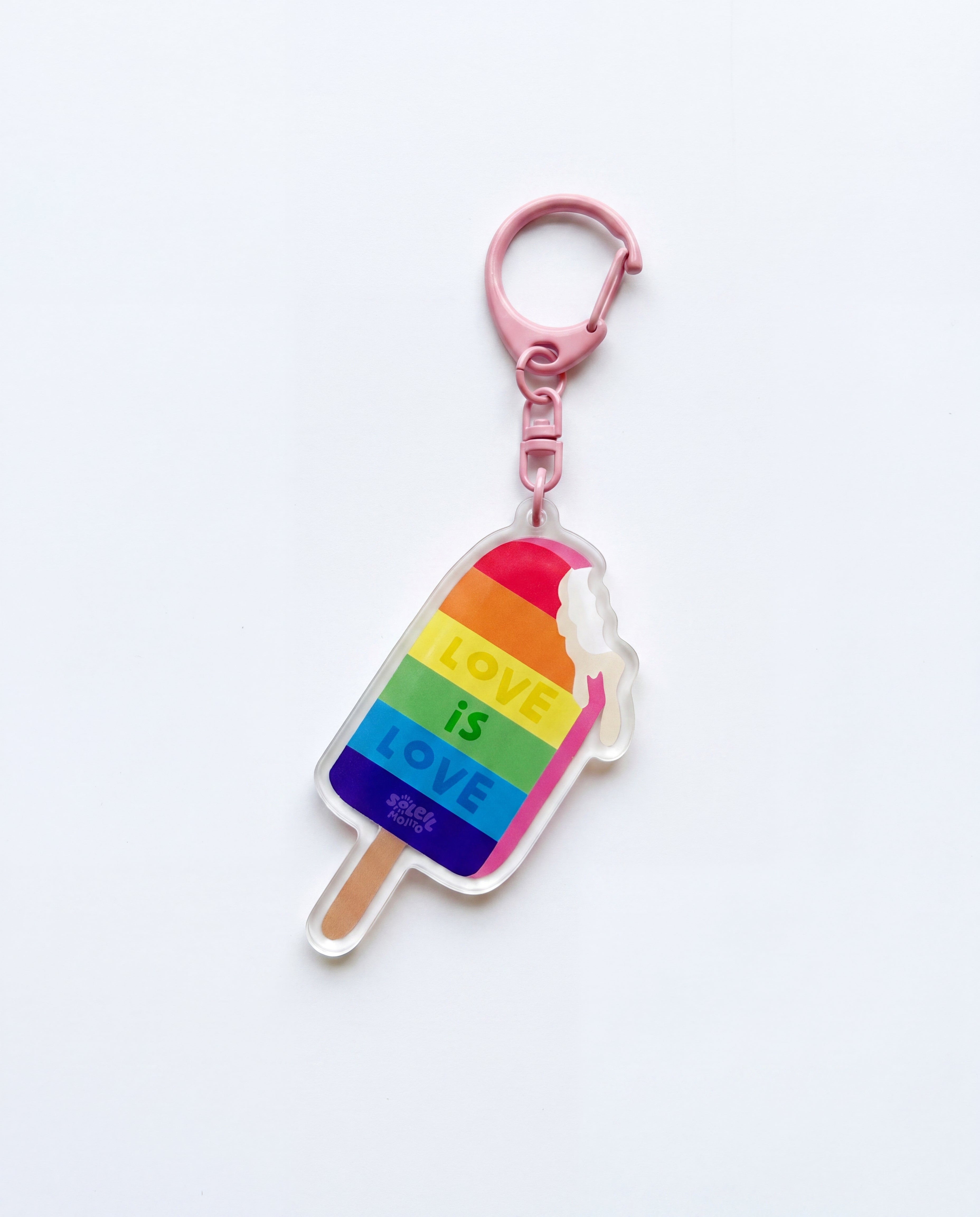Porte-clés Love is love