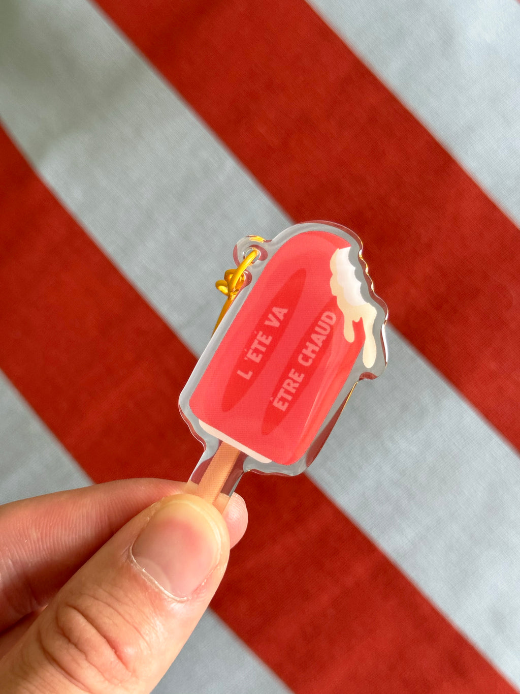 Porte-clés L'été va être chaud