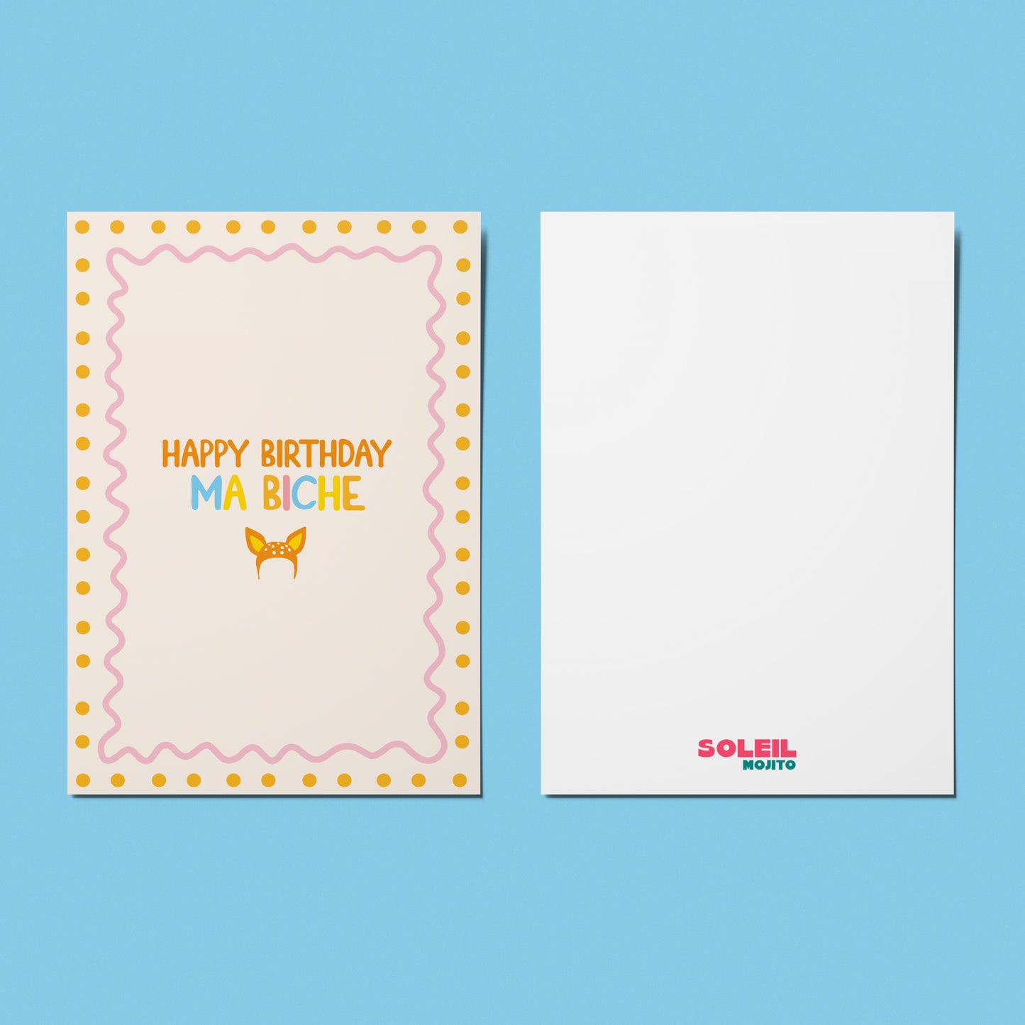 CARTE - MA BICHE
