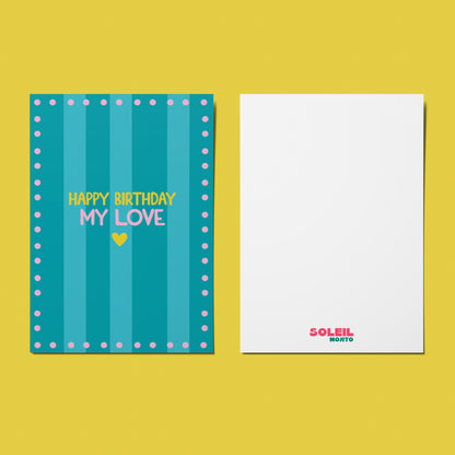 CARTE - MY LOVE