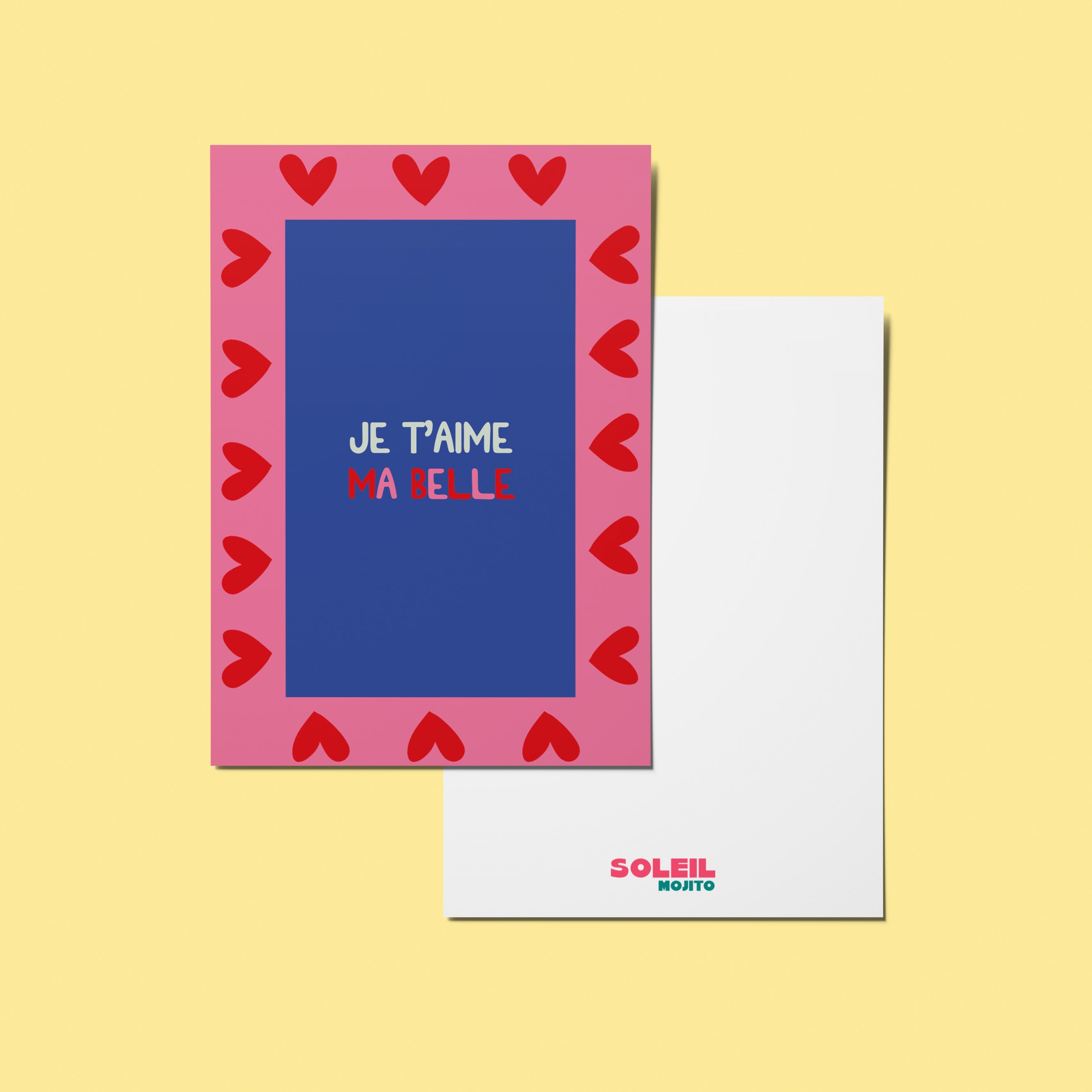 CARTE - MA BELLE