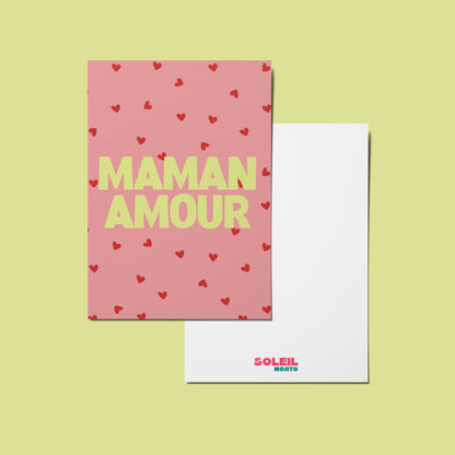 CARTE - MAMAN AMOUR