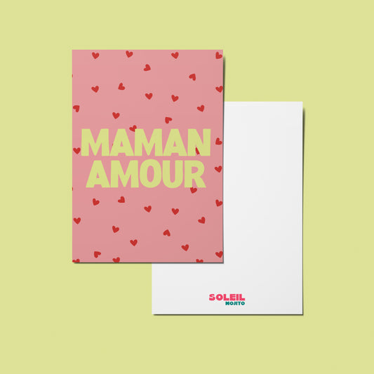 CARTE - MAMAN AMOUR